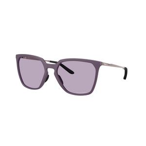 Oakley Sielo SQ Prizm Slate Sunglasses - Matte Aubergine - PURPLE/GREY