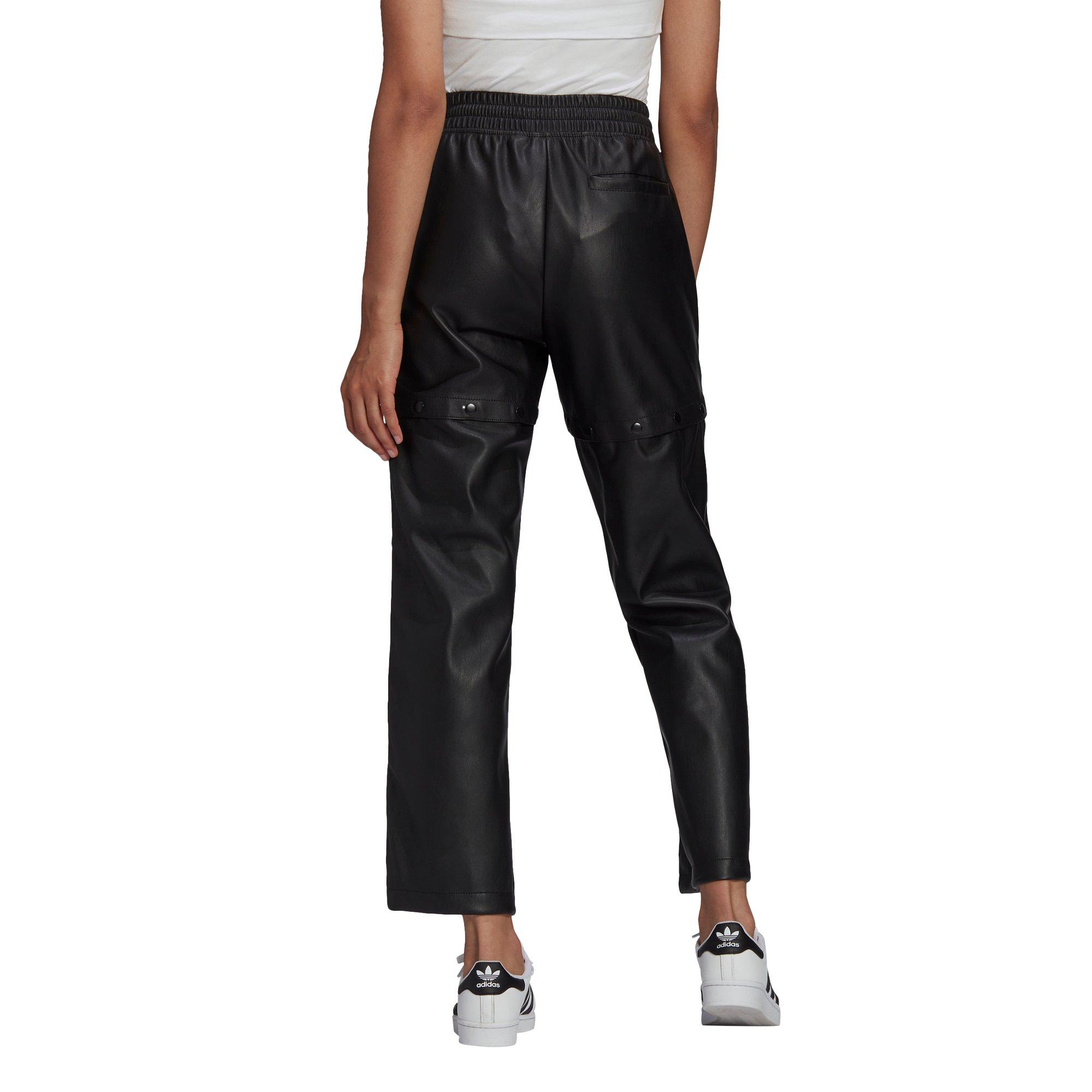 leather tracksuit bottoms