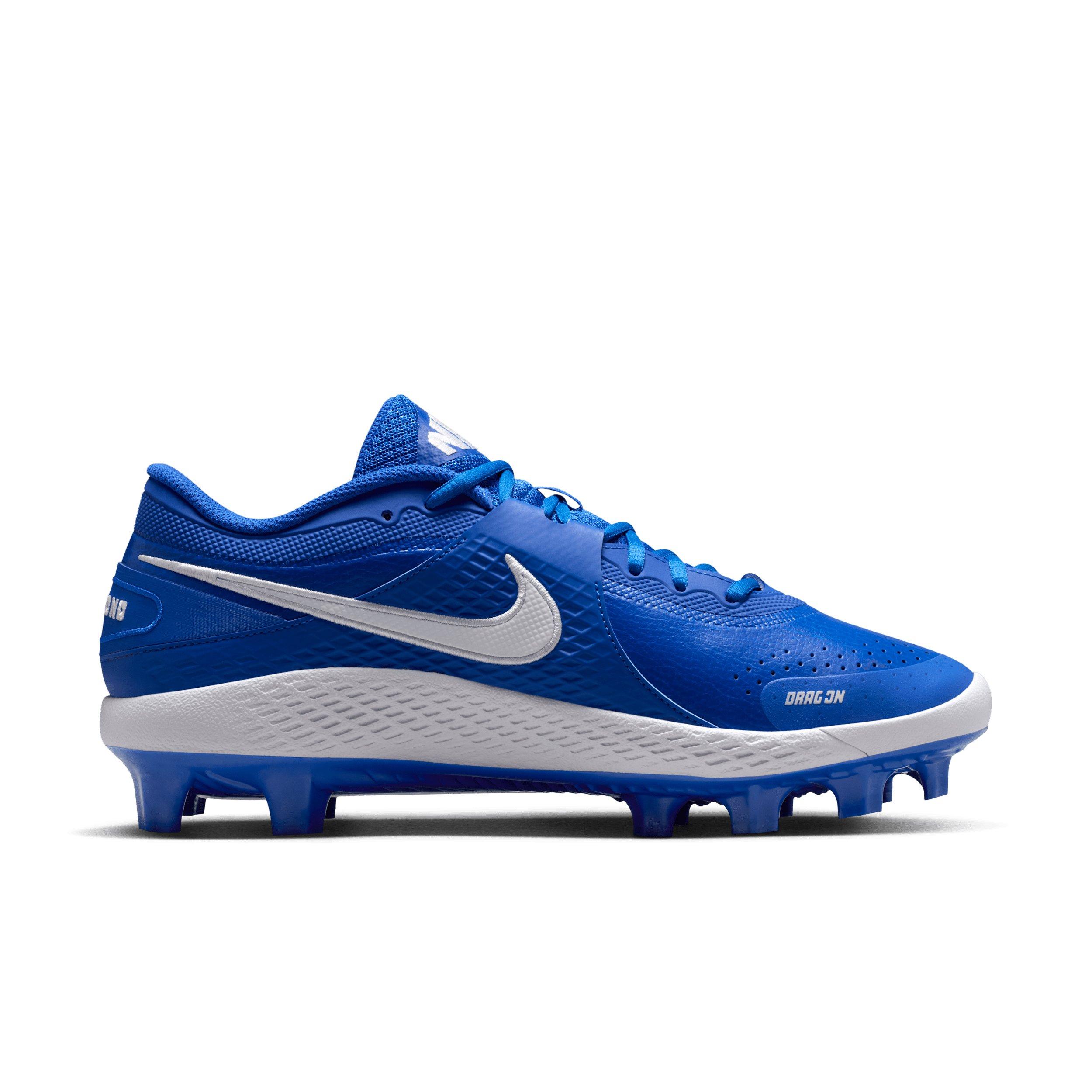Nike Diamond Gamer MCS "Hyper Royal/White" Men's Baseball Cleat - ROYAL/WHITE Thumbnail View 1