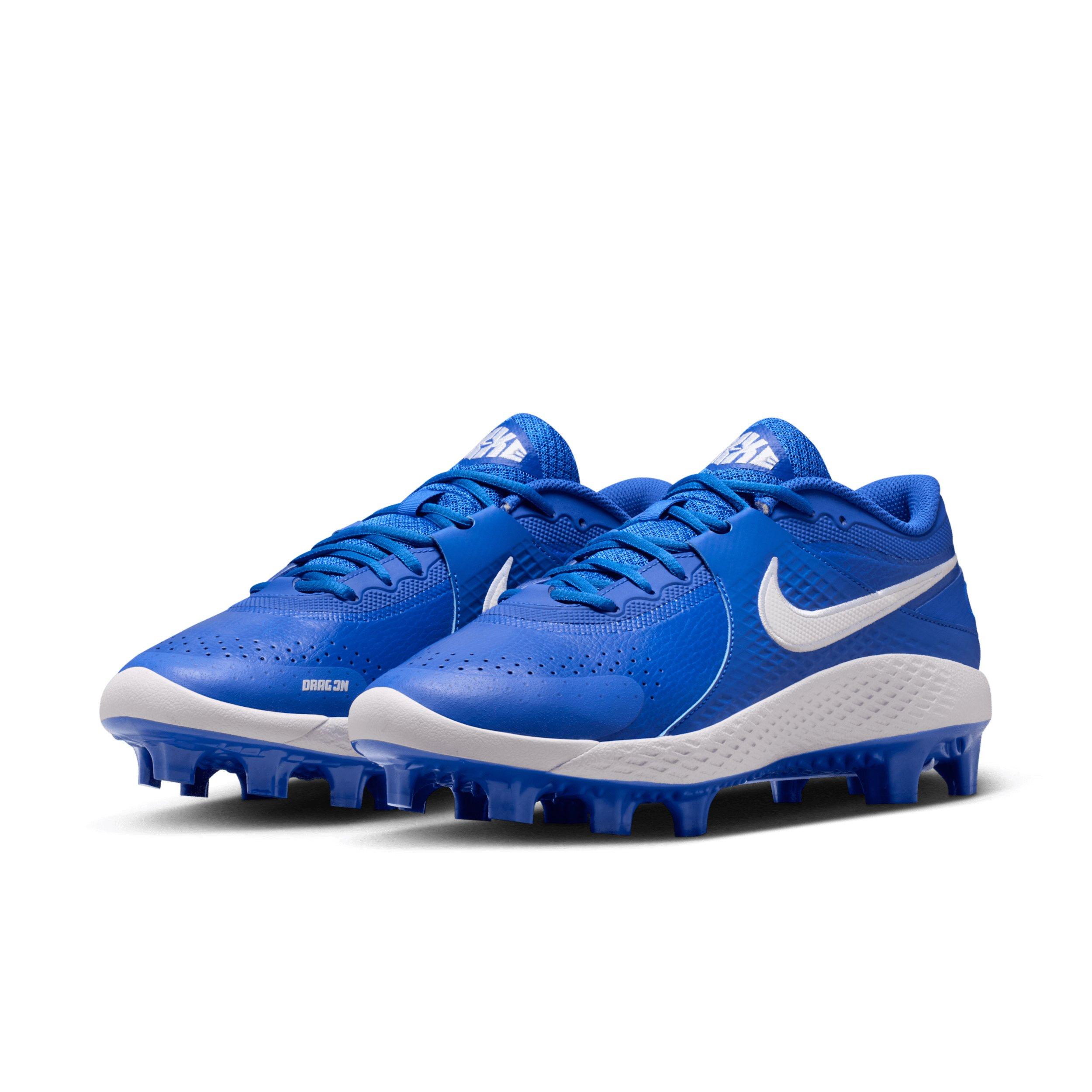 Nike Diamond Gamer MCS "Hyper Royal/White" Men's Baseball Cleat - ROYAL/WHITE Thumbnail View 3