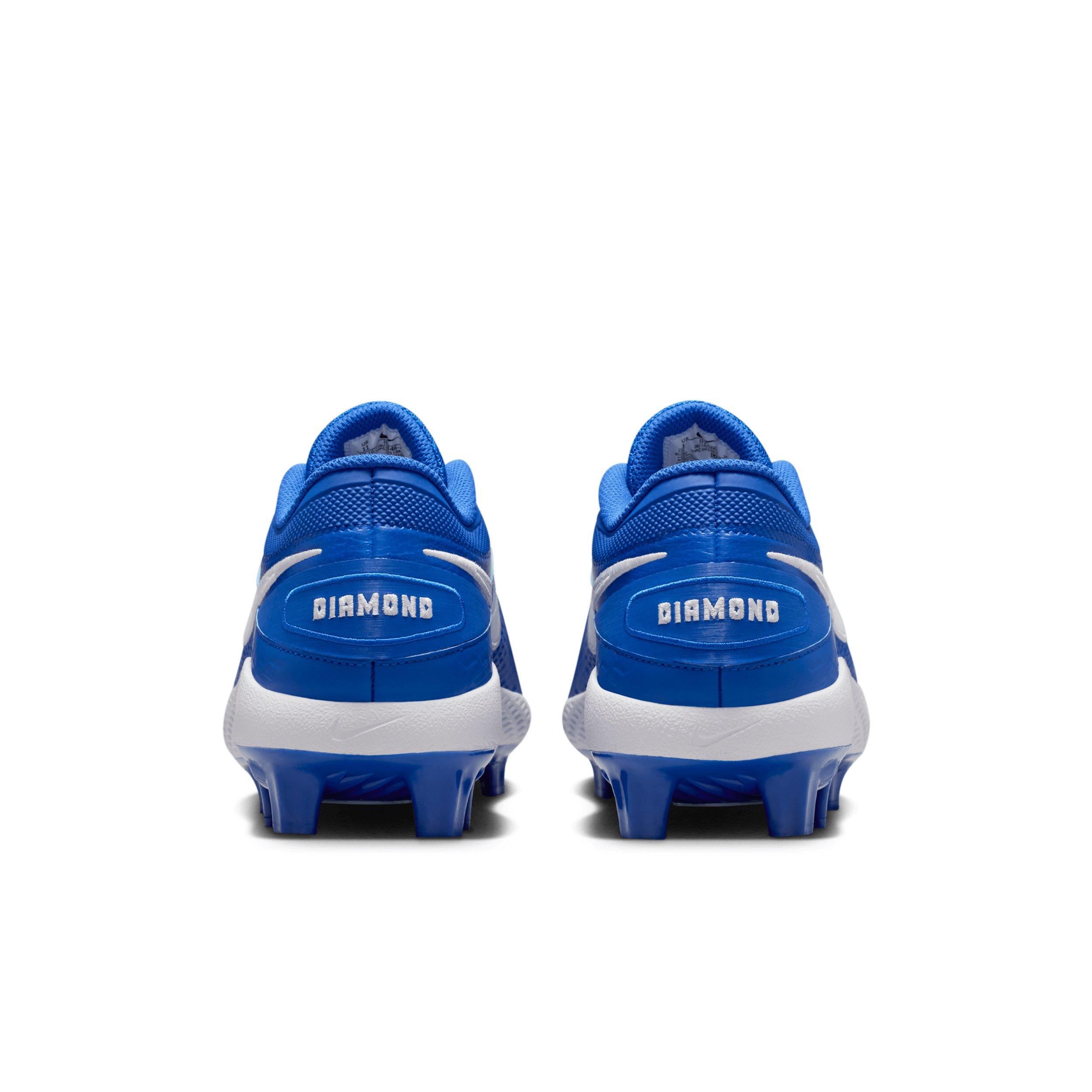 Nike Diamond Gamer MCS "Hyper Royal/White" Men's Baseball Cleat - ROYAL/WHITE Thumbnail View 5
