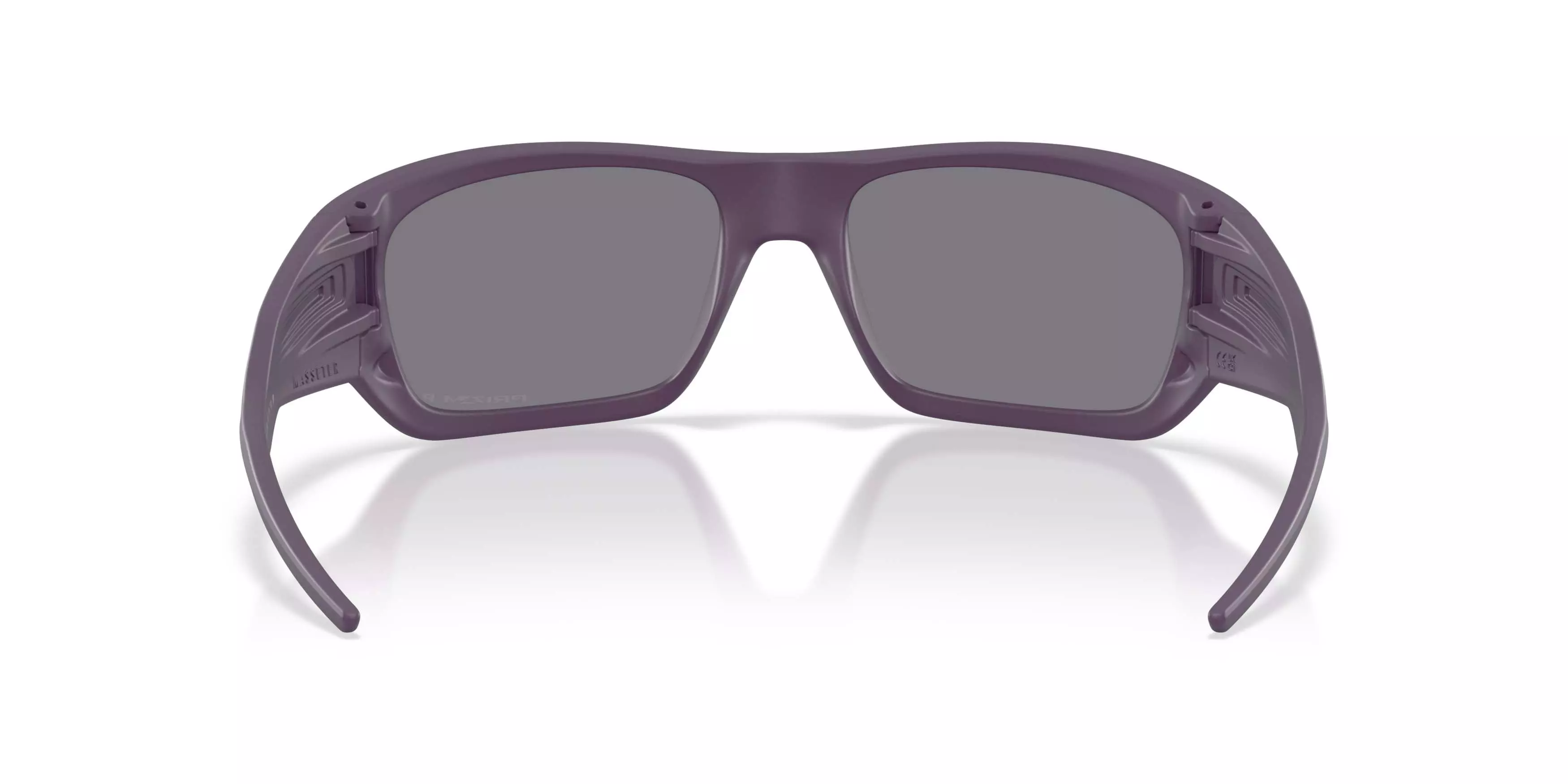Oakley Masseter Prizm Grey Polarized Sunglasses - Matte Aubergine - PURPLE/GREY