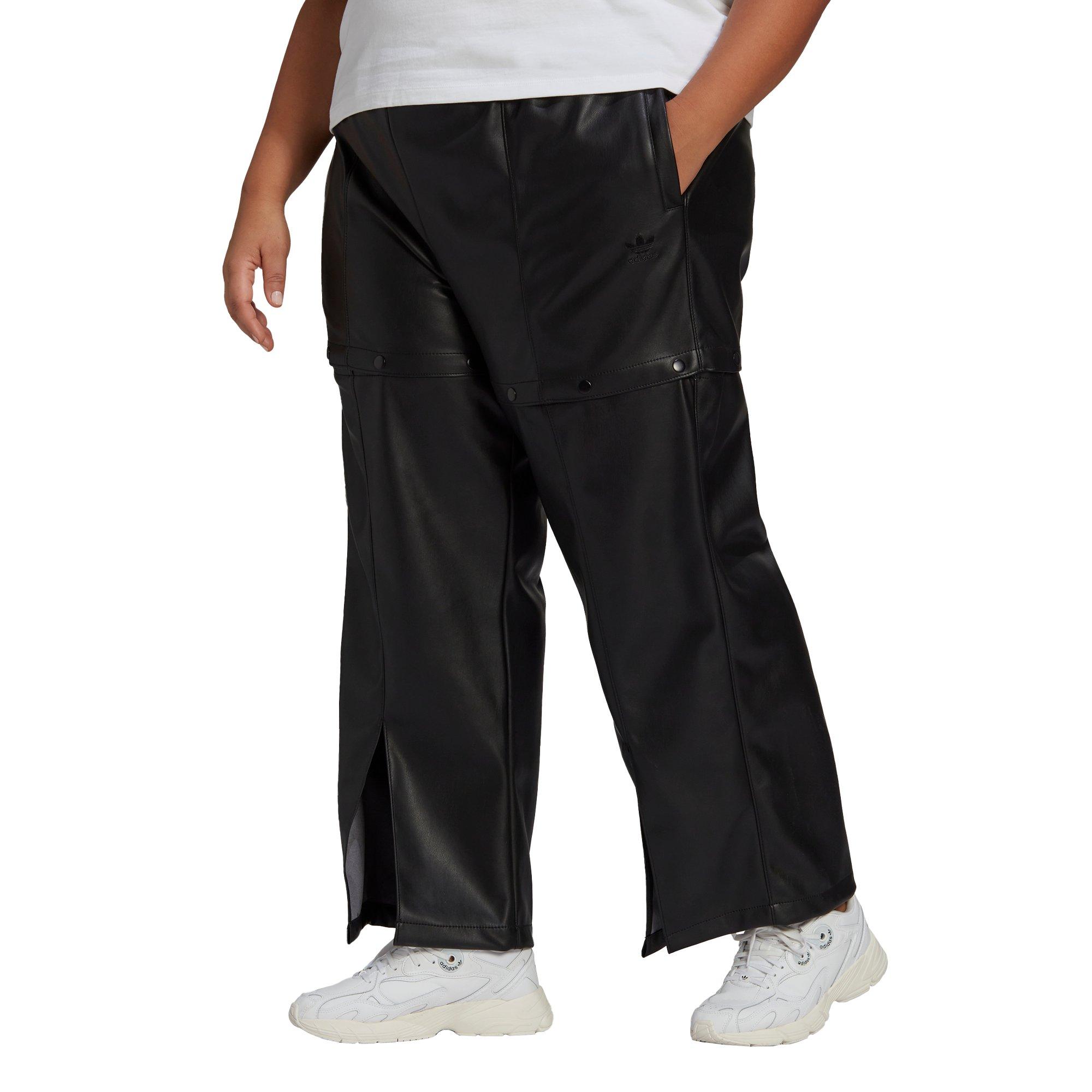 Adidas Originals Women's Always Original Faux Leather Track Pants / Black