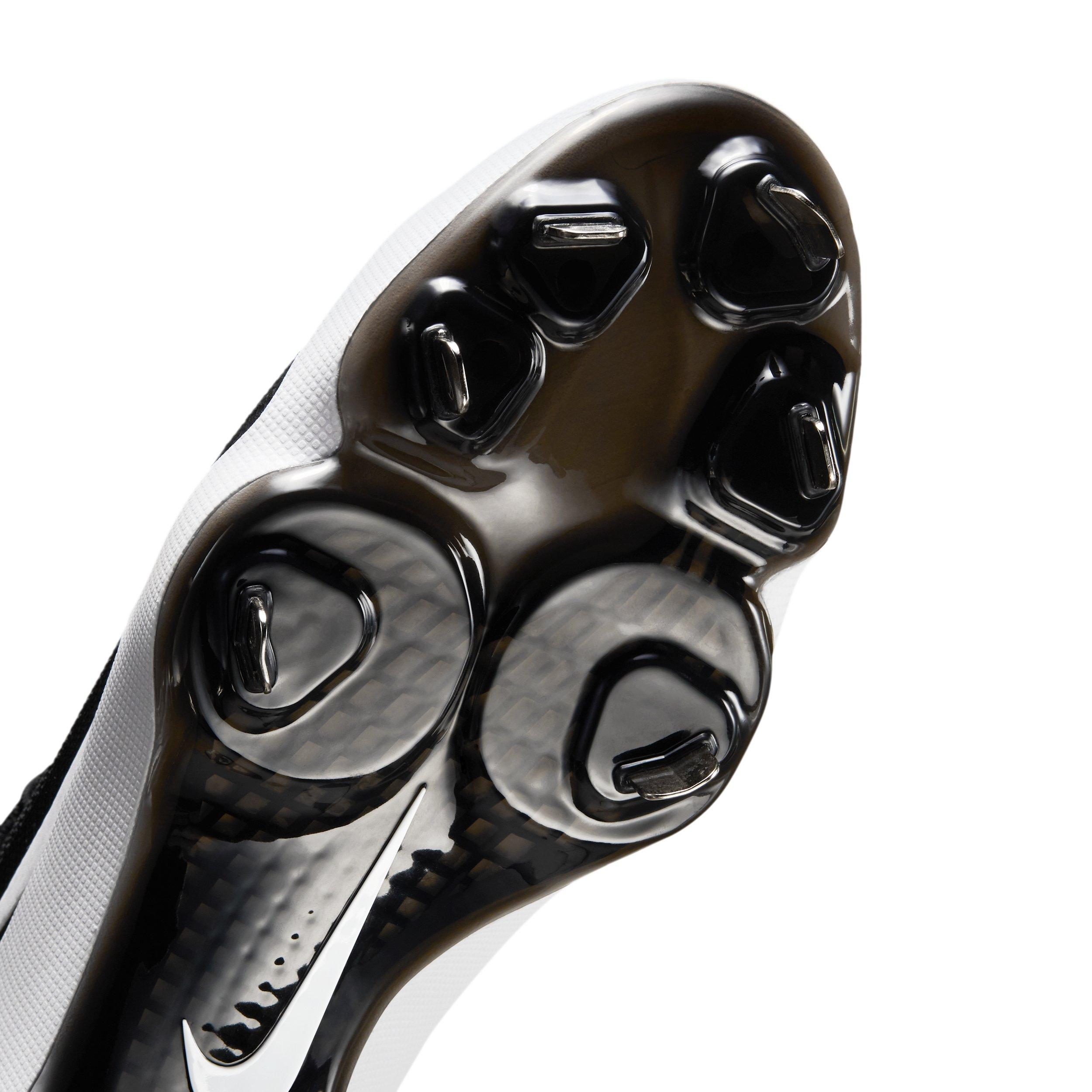 Nike Diamond Showcase MTL "Black/White" Men's Baseball Cleat - BLACK/WHITE Thumbnail View 7