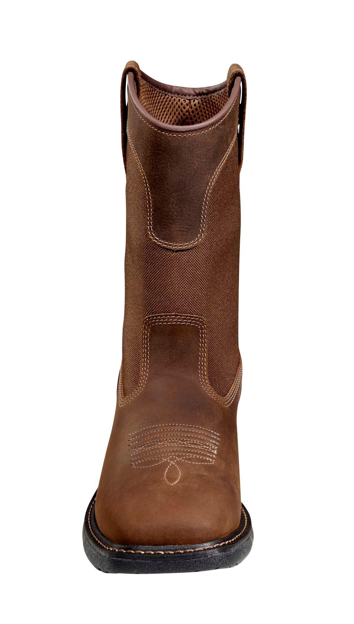 Carhartt Montana Water Resistant 11" Toe Wellington Soft Toe "Brown" Men's Wide Boot - BROWN Thumbnail View 7
