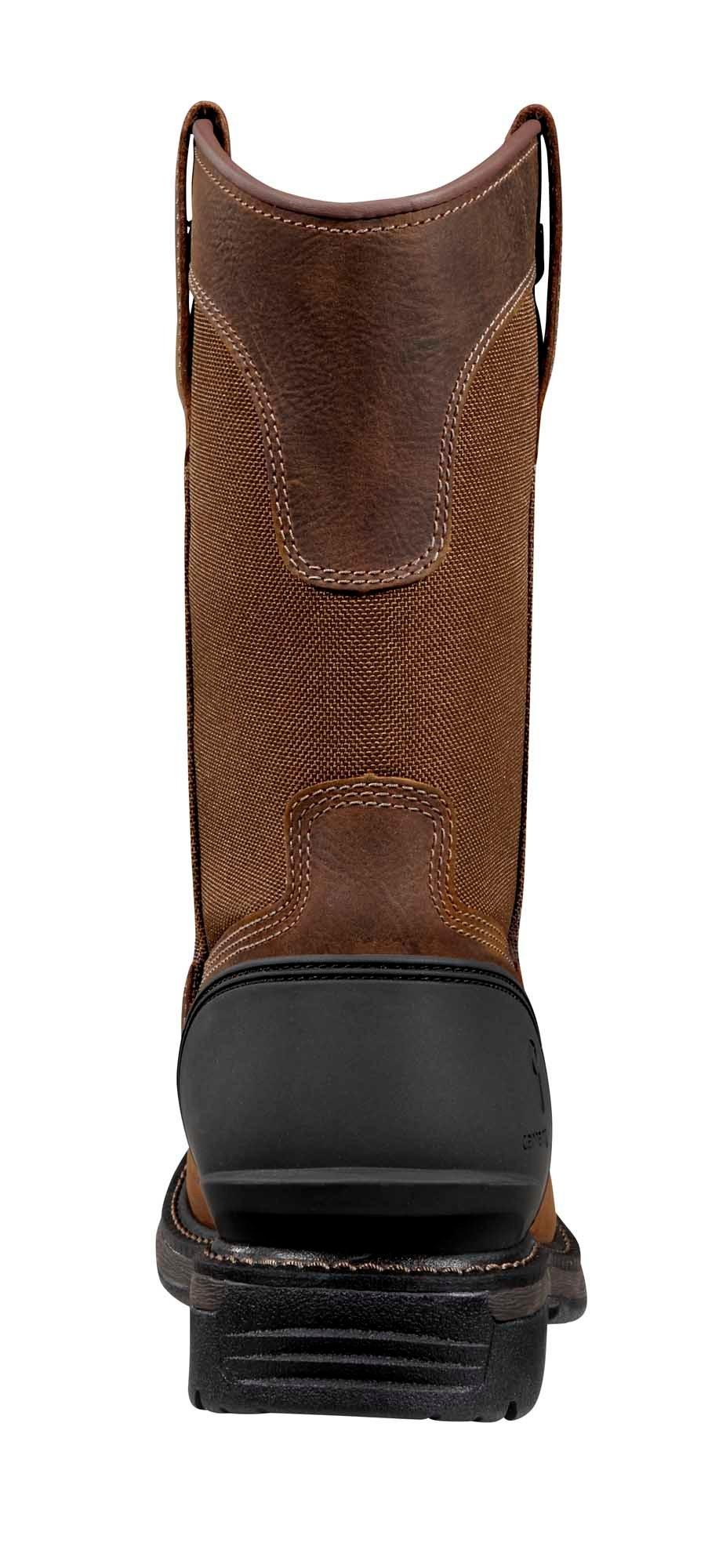 Carhartt Montana Water Resistant 11" Toe Wellington Soft Toe "Brown" Men's Wide Boot - BROWN Thumbnail View 8