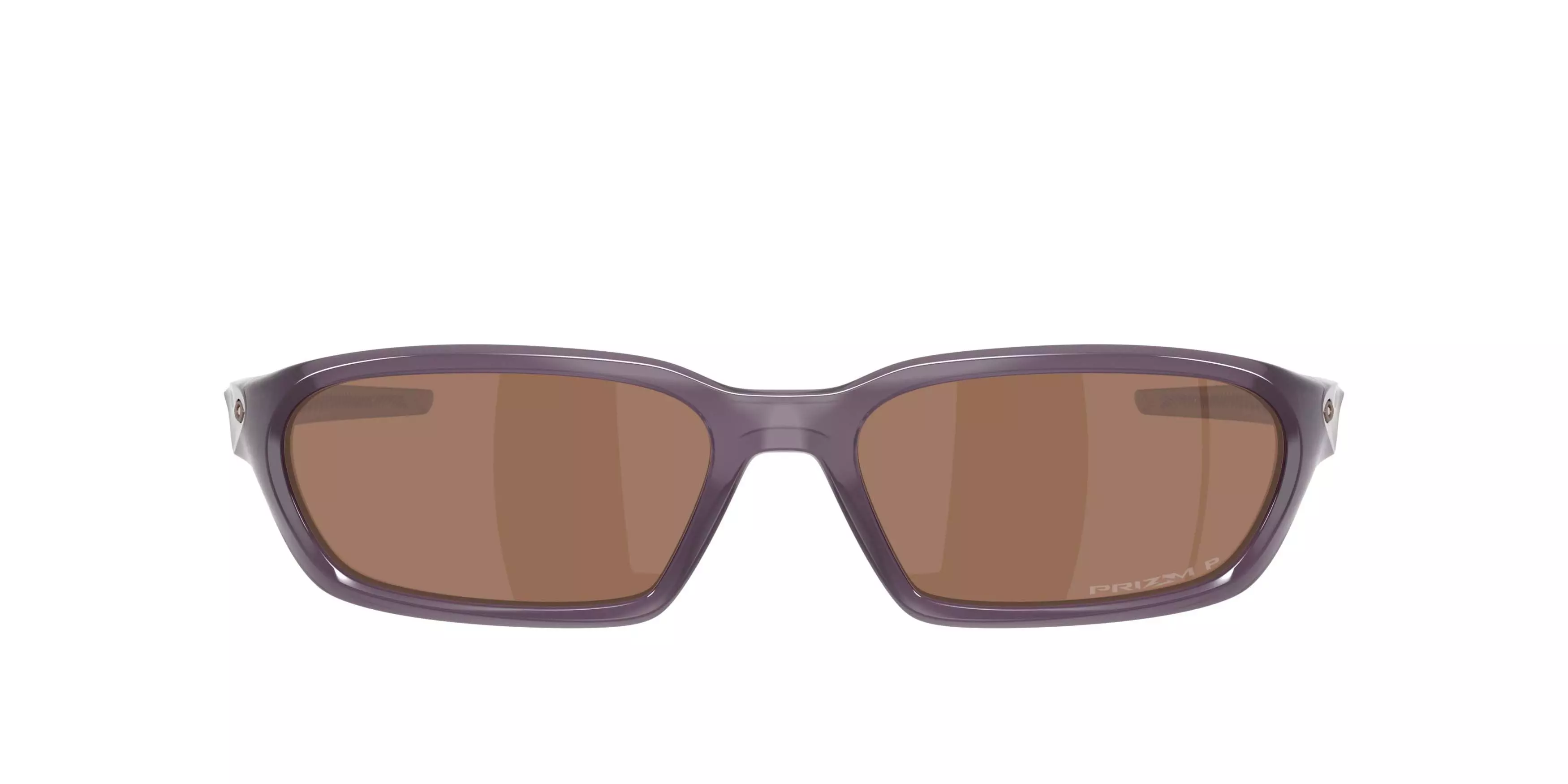 Oakley Terraforma Prizm Tungsten Polarized Sunglasses - Transparent Aubergine - PURPLE/TAN