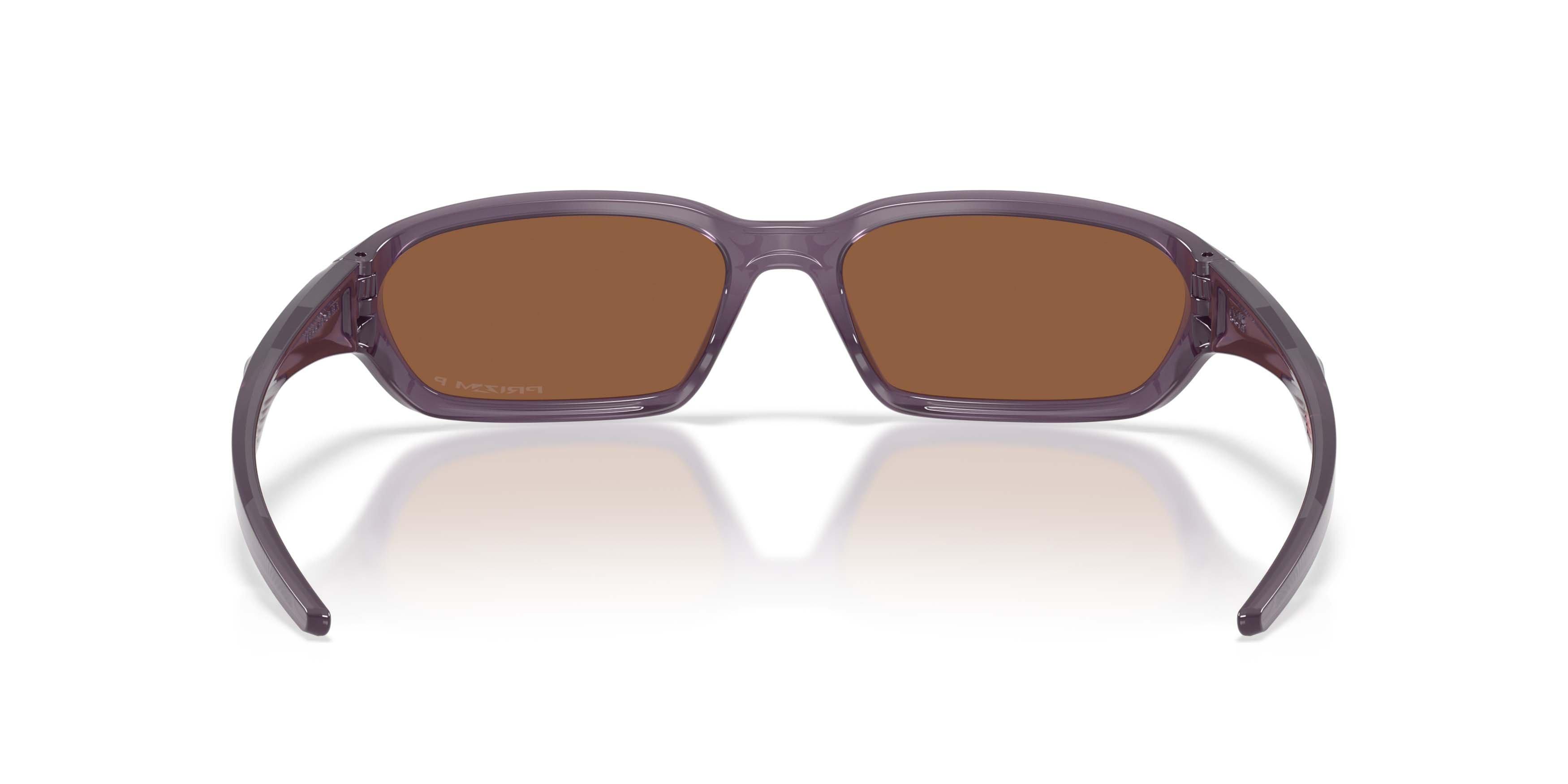 Oakley Terraforma Prizm Tungsten Polarized Sunglasses - Transparent Aubergine - PURPLE/TAN