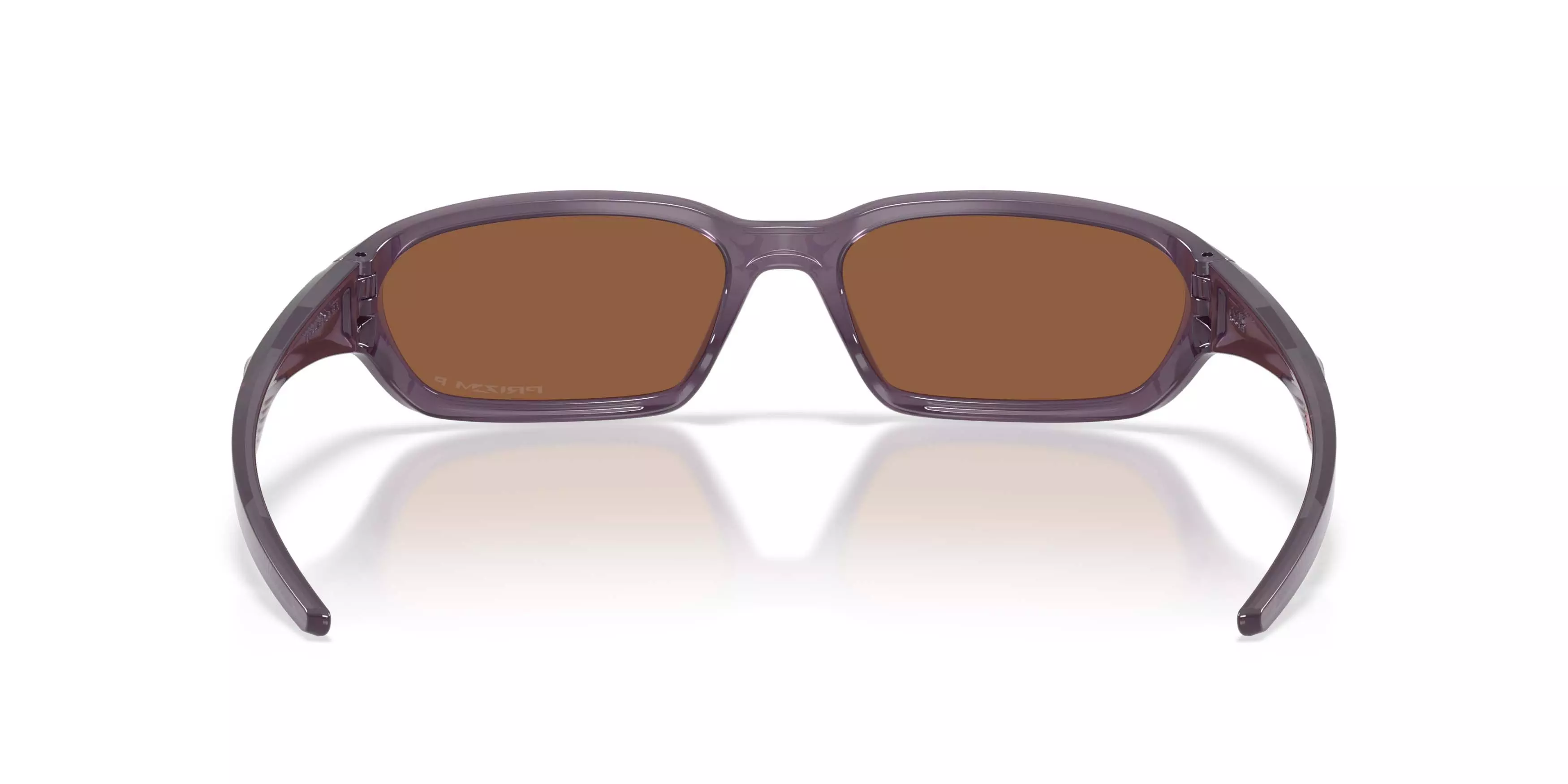Oakley Terraforma Prizm Tungsten Polarized Sunglasses - Transparent Aubergine - PURPLE/TAN