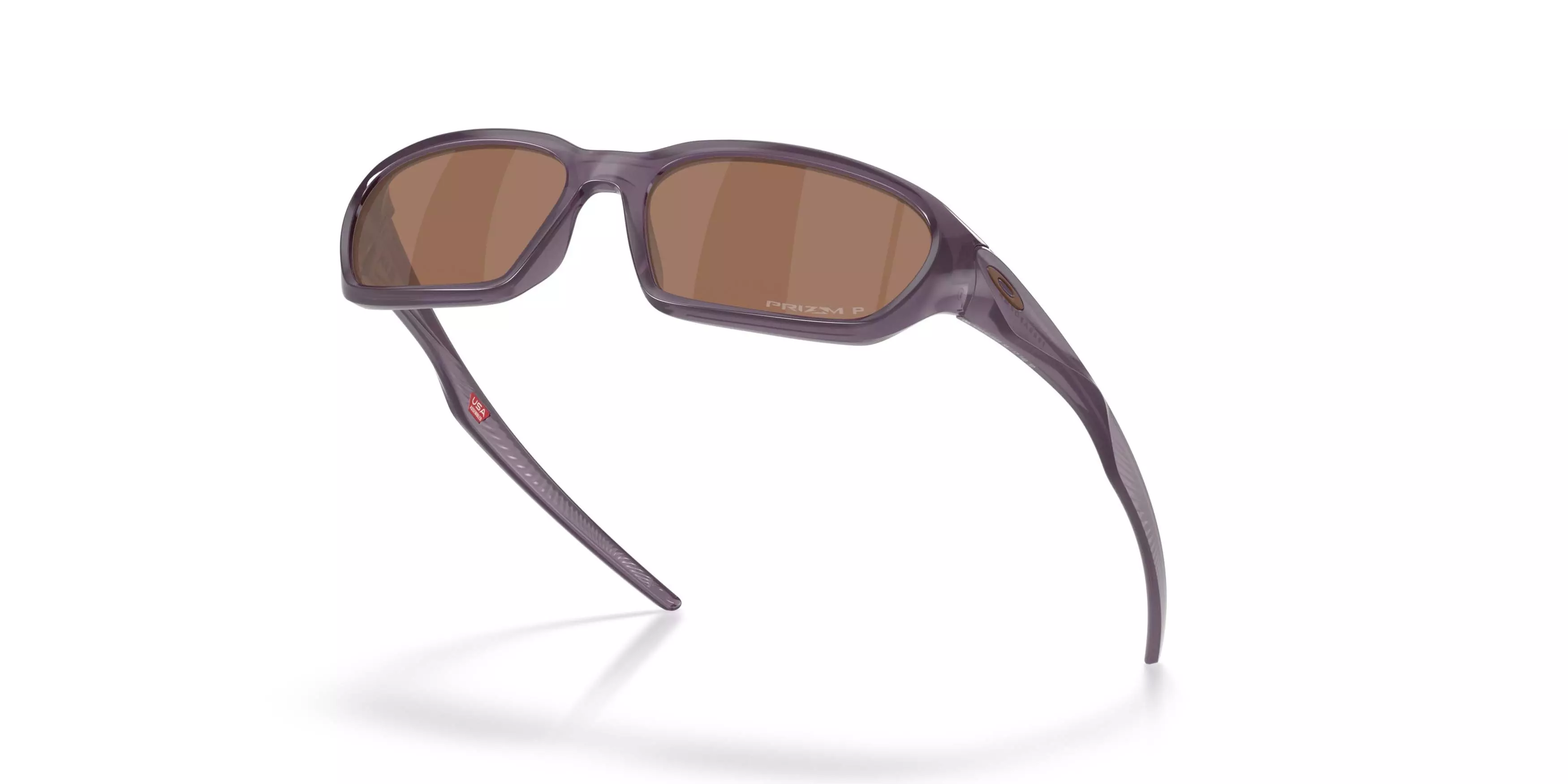 Oakley Terraforma Prizm Tungsten Polarized Sunglasses - Transparent Aubergine - PURPLE/TAN