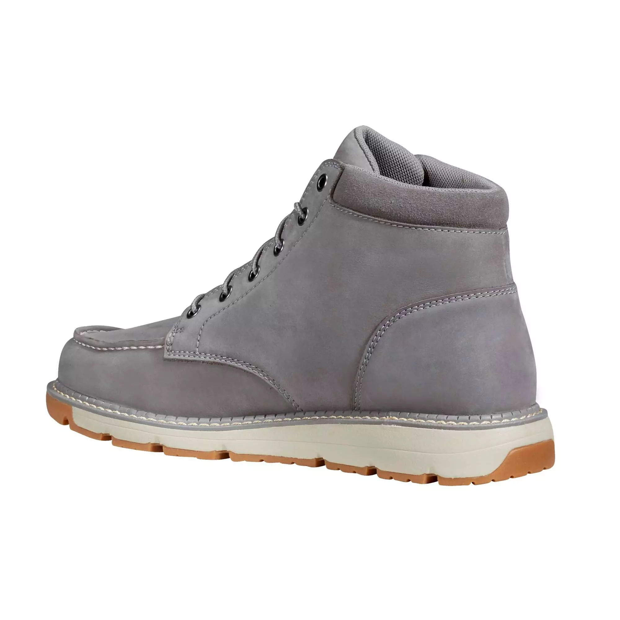 Carhartt Millbrook Moc Toe Wedge Boot Soft Toe "Grey" Men's Wide Boot - GREY