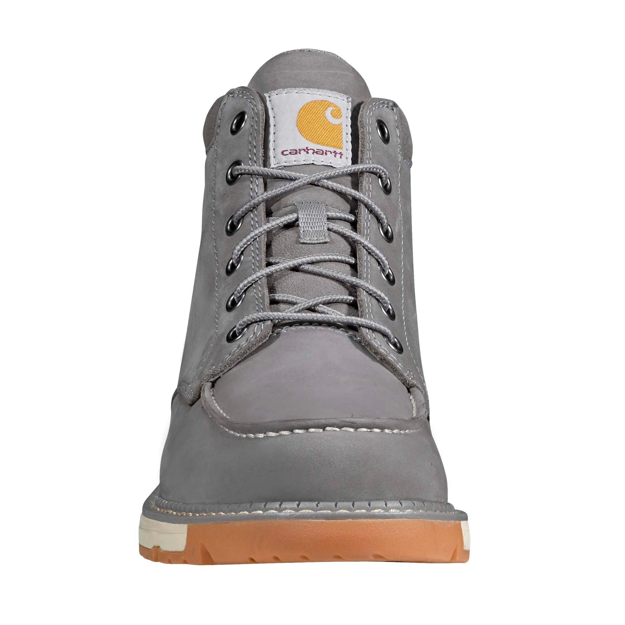 Carhartt Millbrook Moc Toe Wedge Boot Soft Toe "Grey" Men's Wide Boot - GREY Thumbnail View 7
