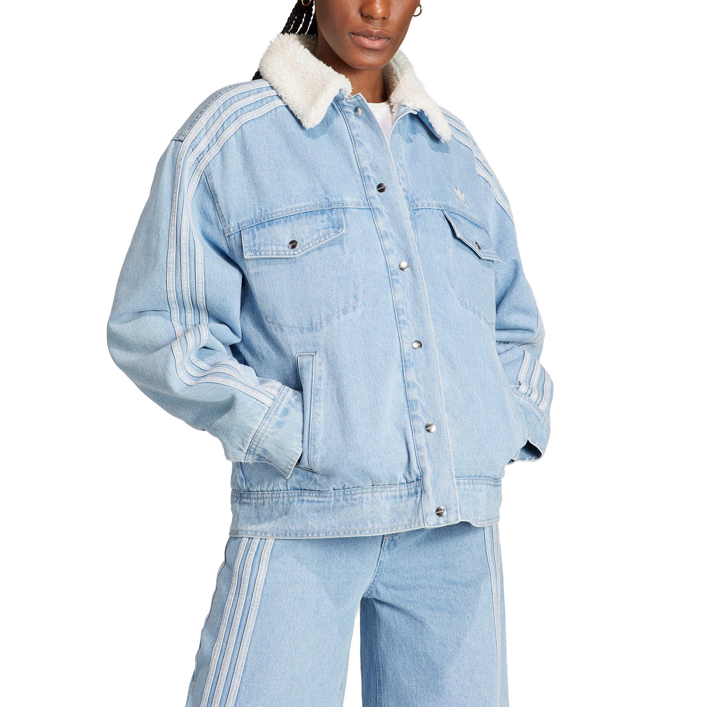 adidas Originals デニムジャケット Neutral Court adidas Women's Originals Neutral Court Denim Jacket - Blue
