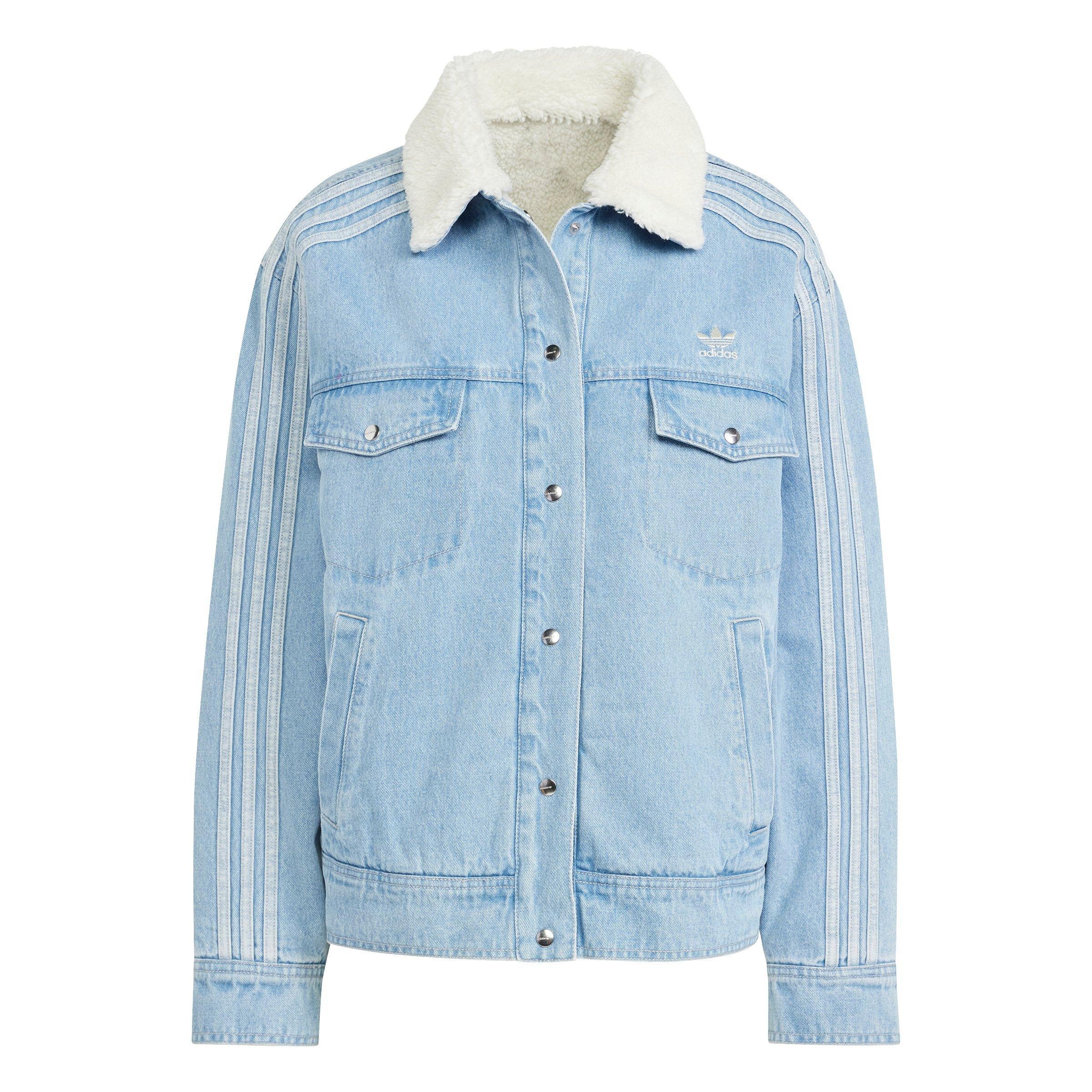 し*ん様 ADIDAS SNEUTRAL COAT DENIM JACKET Adidas Atlanta Rhinestone Denim Jacket | Black | FARFETCH AO
