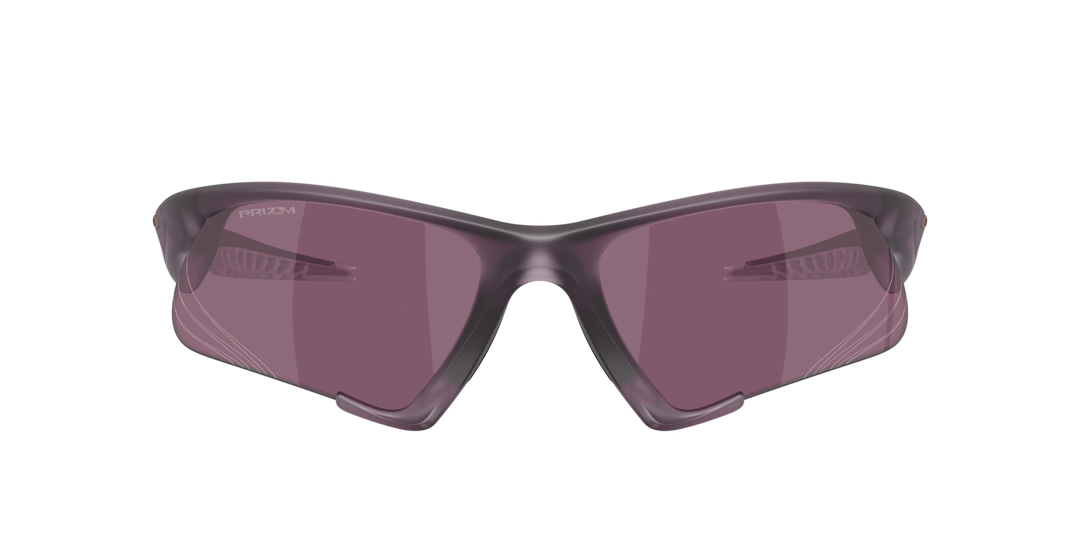 Oakley Suture Jacket Prizm Road Black Sunglasses - Transparent Eggplant - PURPLE