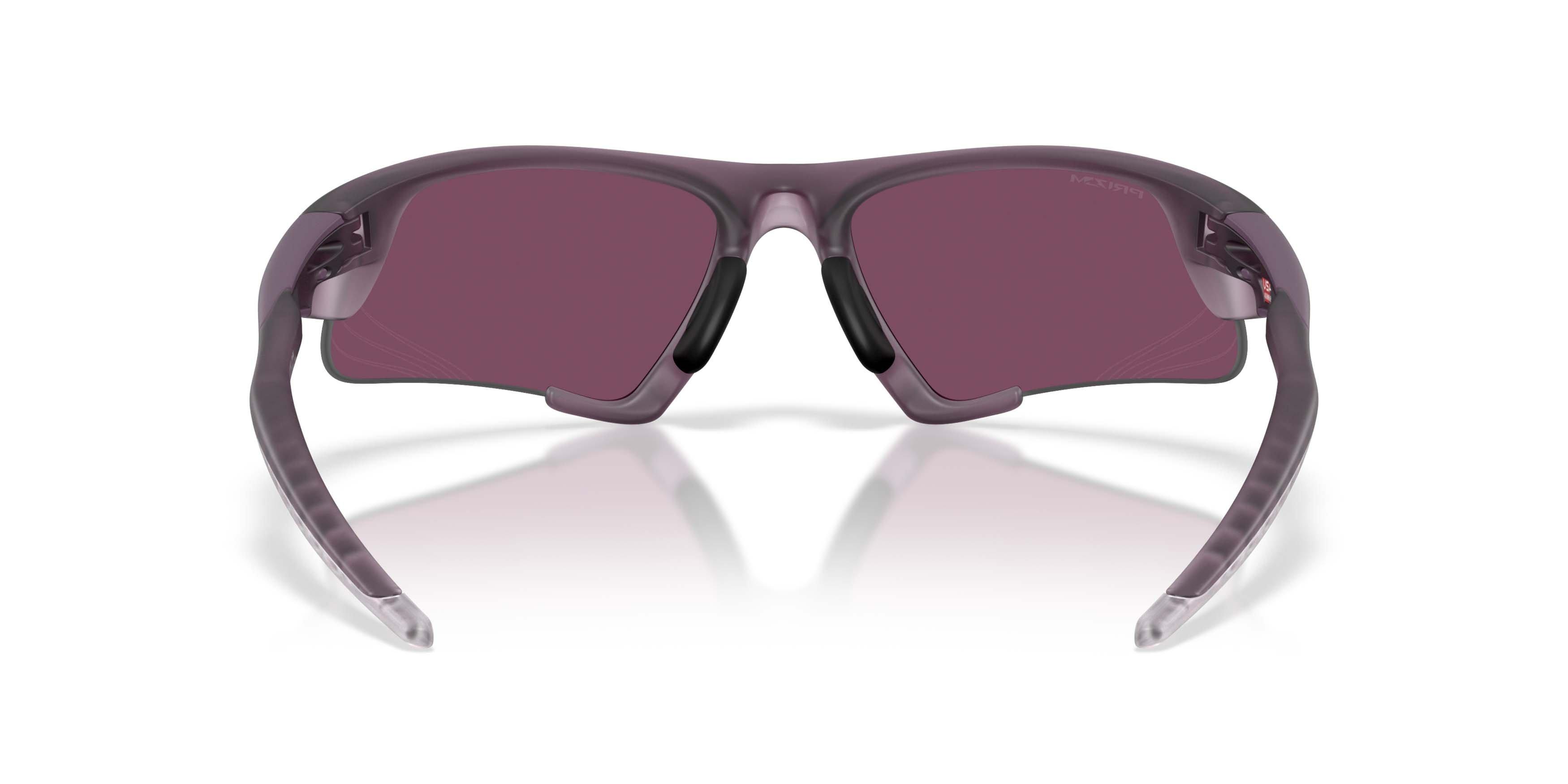 Oakley Suture Jacket Prizm Road Black Sunglasses - Transparent Eggplant - PURPLE