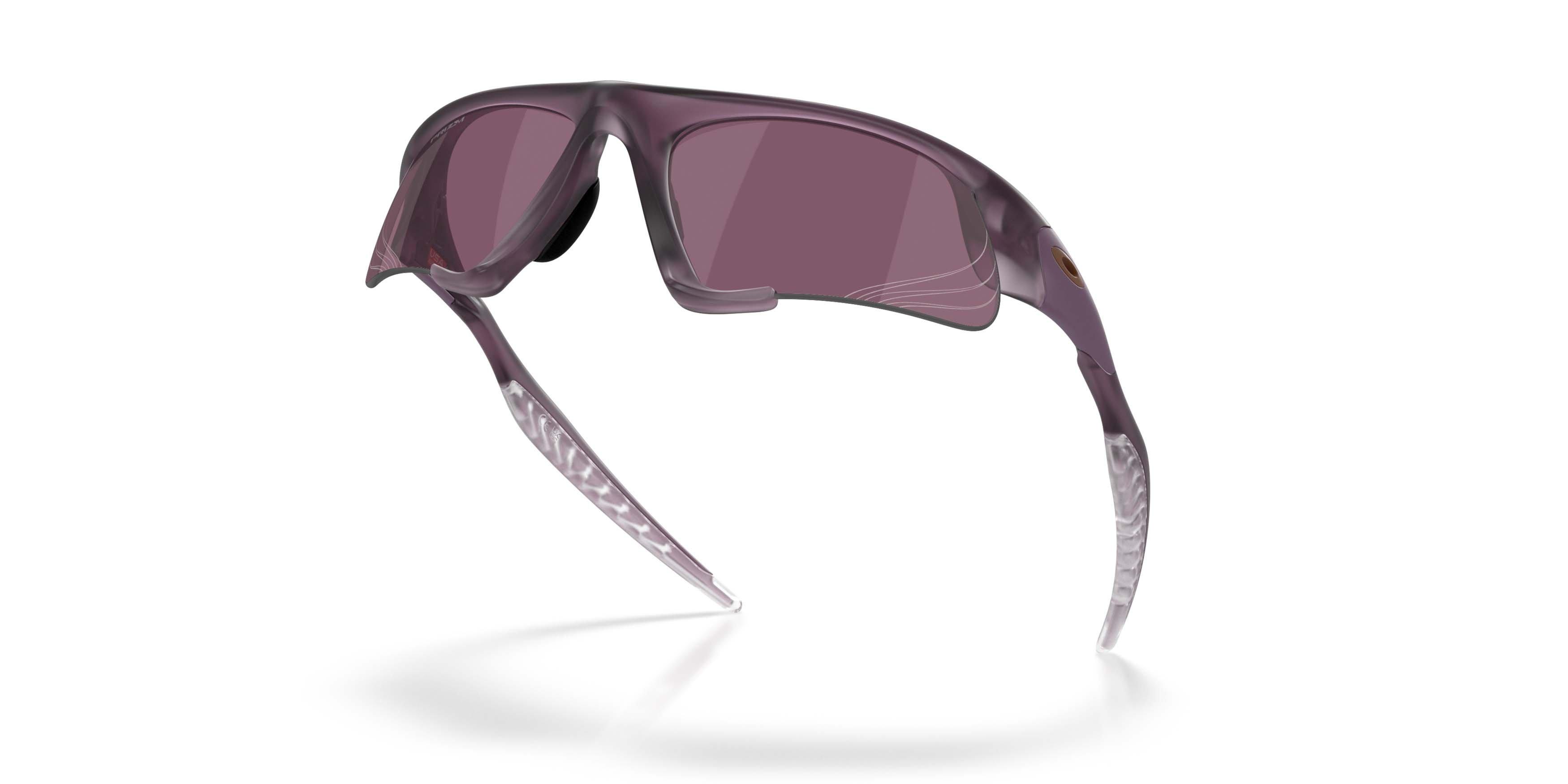 Oakley Suture Jacket Prizm Road Black Sunglasses - Transparent Eggplant - PURPLE