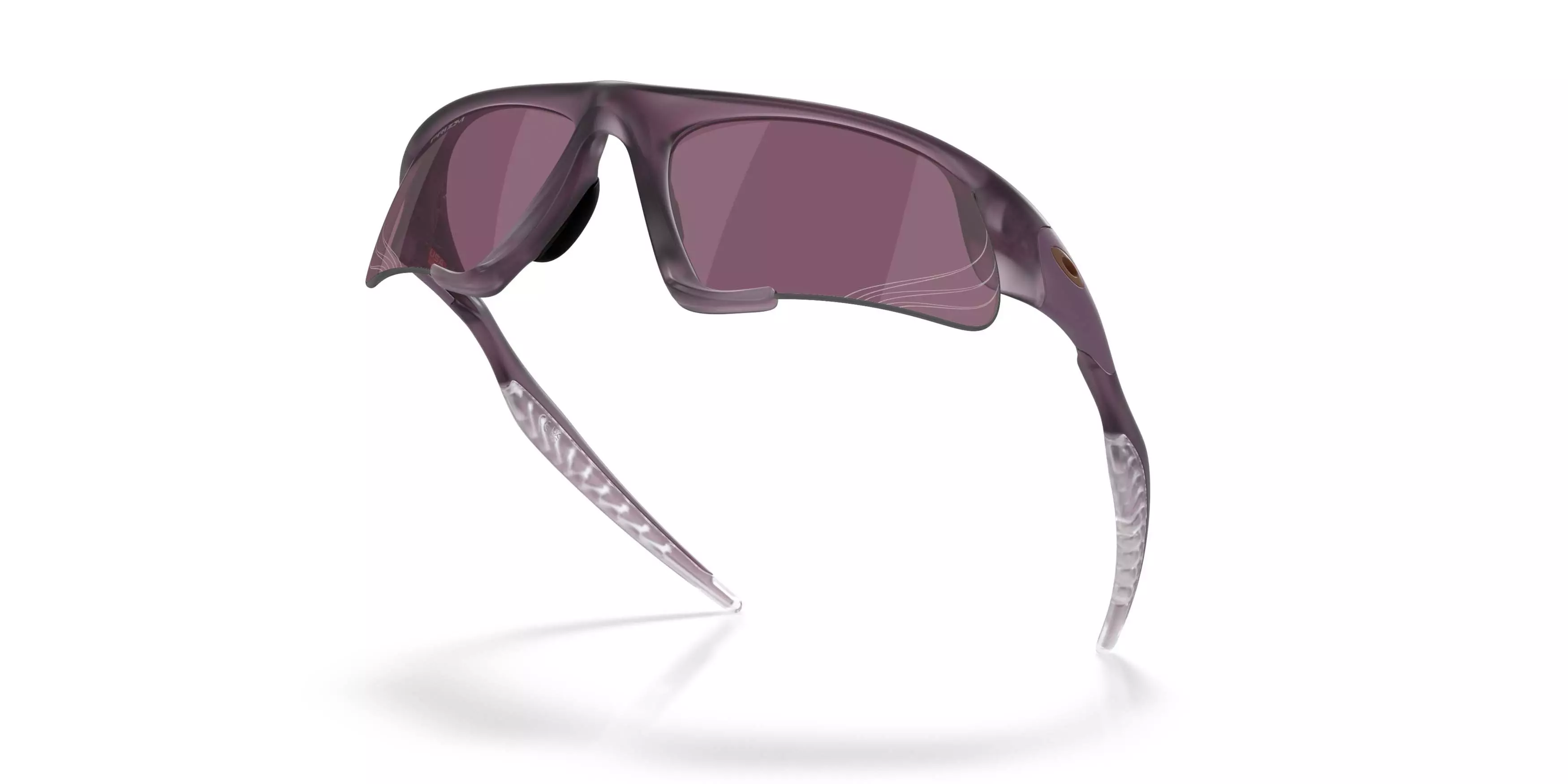 Oakley Suture Jacket Prizm Road Black Sunglasses - Transparent Eggplant - PURPLE