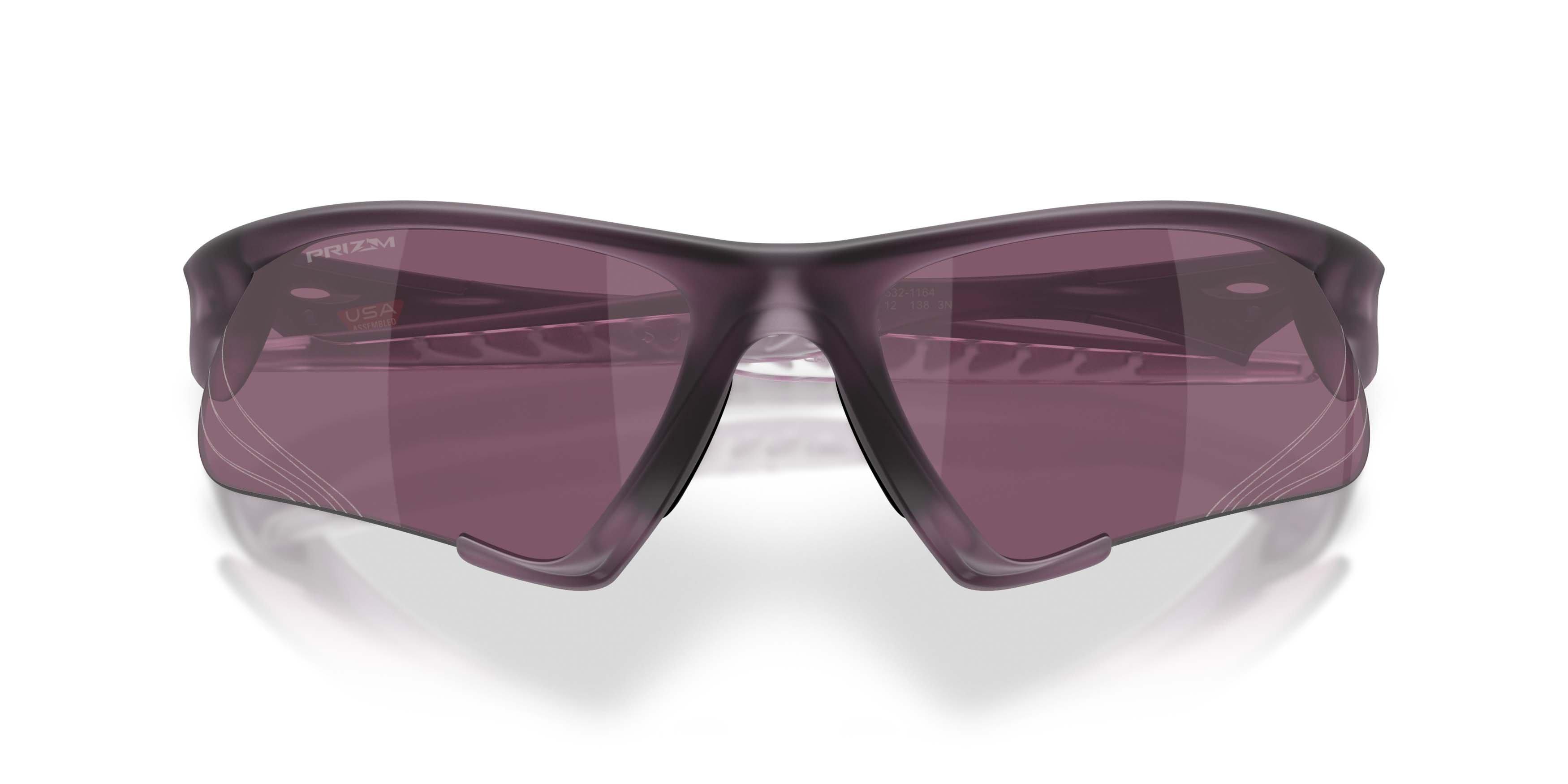 Oakley Suture Jacket Prizm Road Black Sunglasses - Transparent Eggplant - PURPLE