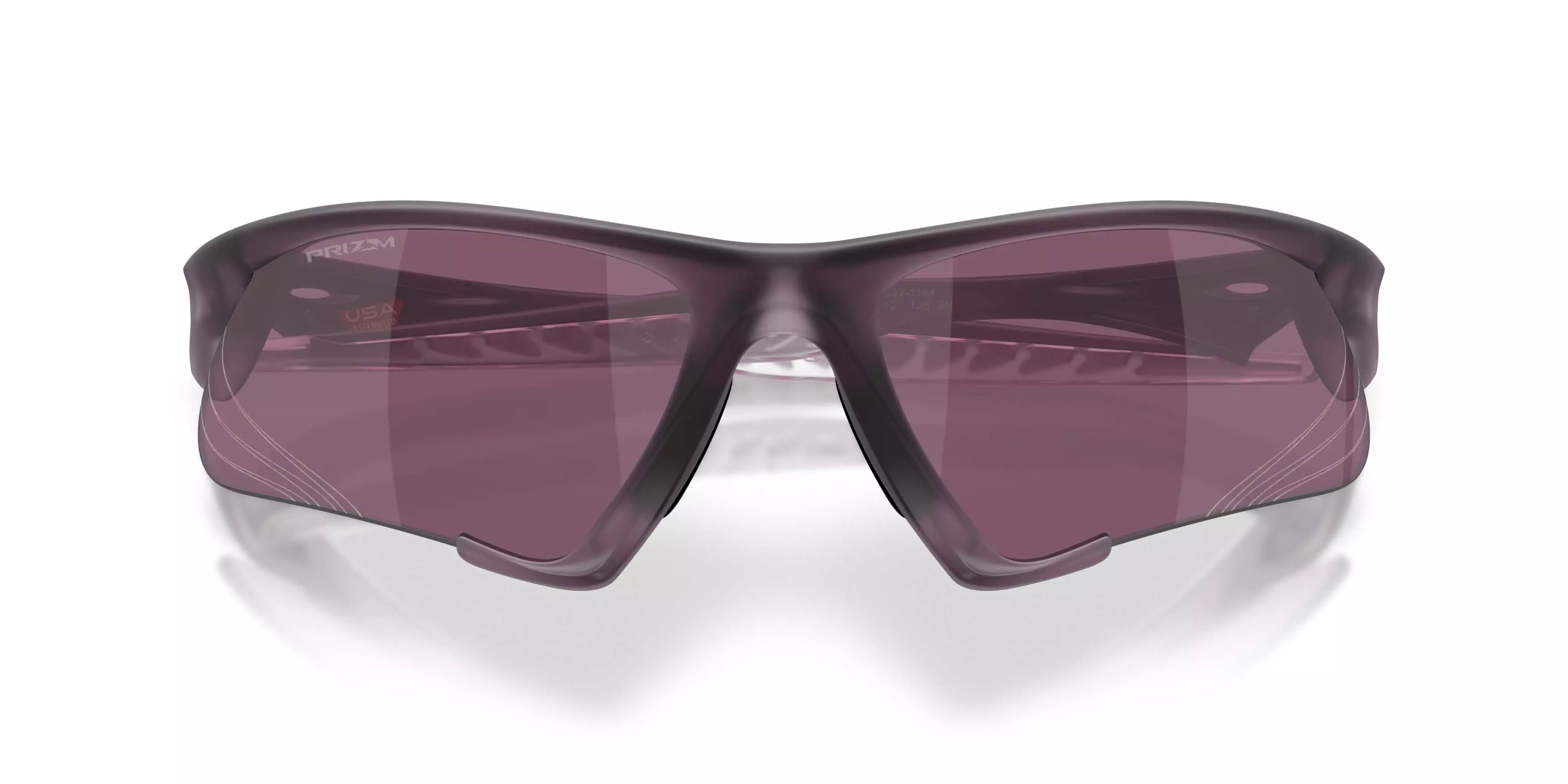 Oakley Suture Jacket Prizm Road Black Sunglasses - Transparent Eggplant - PURPLE