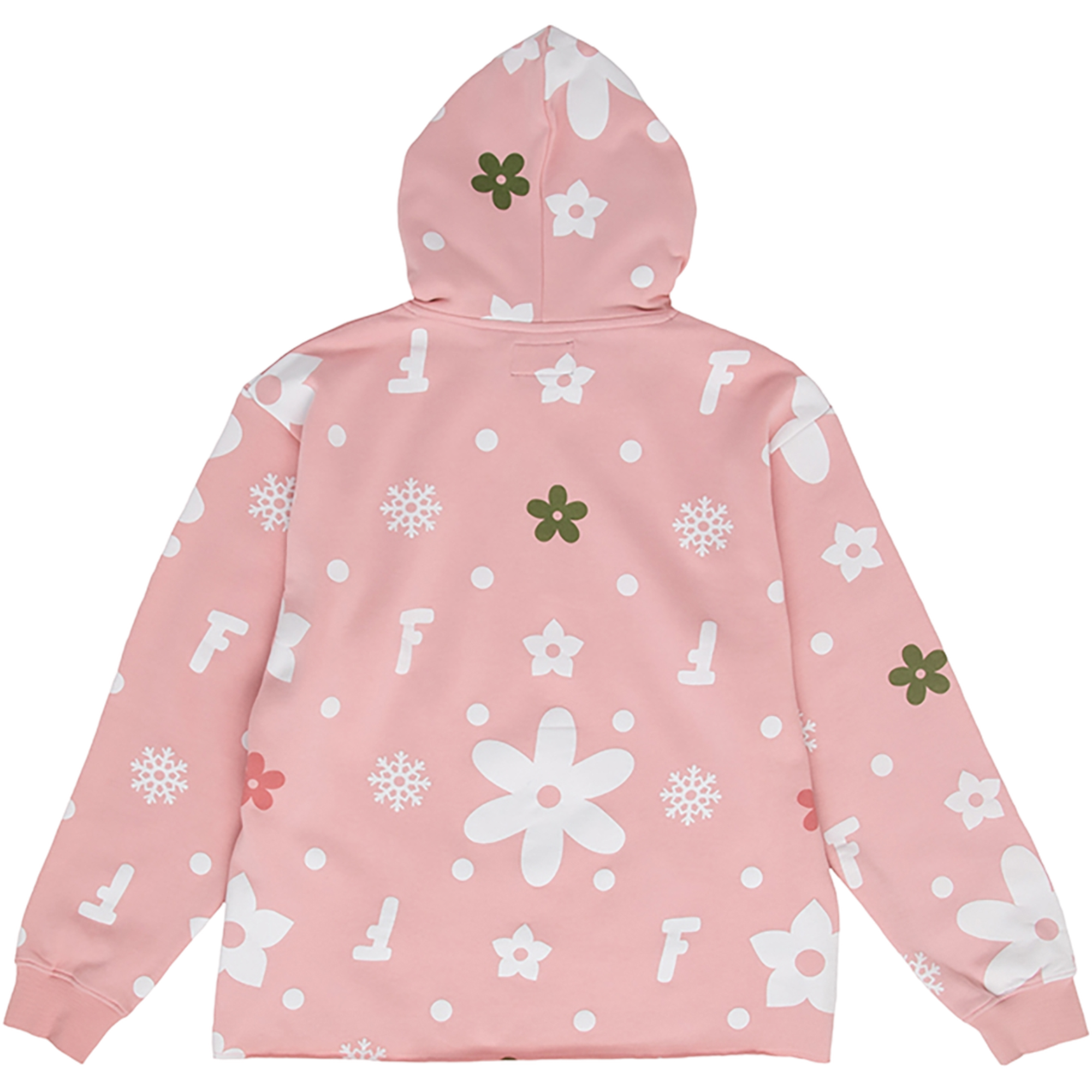 Frostiez Men's Hybrid Hoodie - Pink - PINK Thumbnail View 2