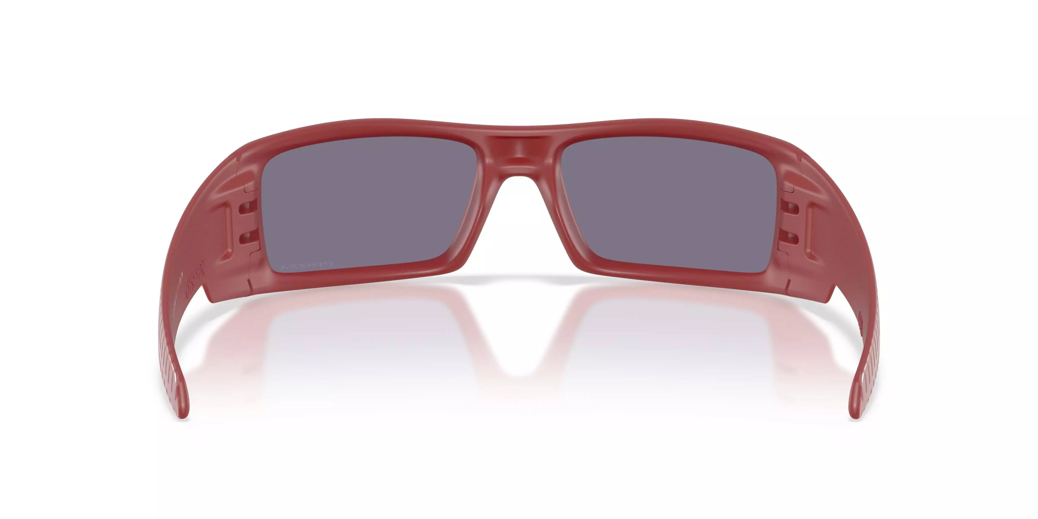 Oakley Gascan Prizm Grey Sunglasses - Matte Iron Red - RED/GREY