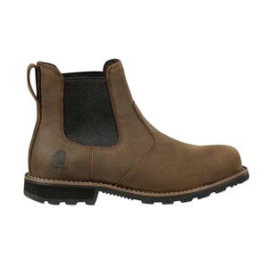 Carhartt Water Resistant Chelsea Soft Toe "Mossy Brown" Men's Wide Boot
