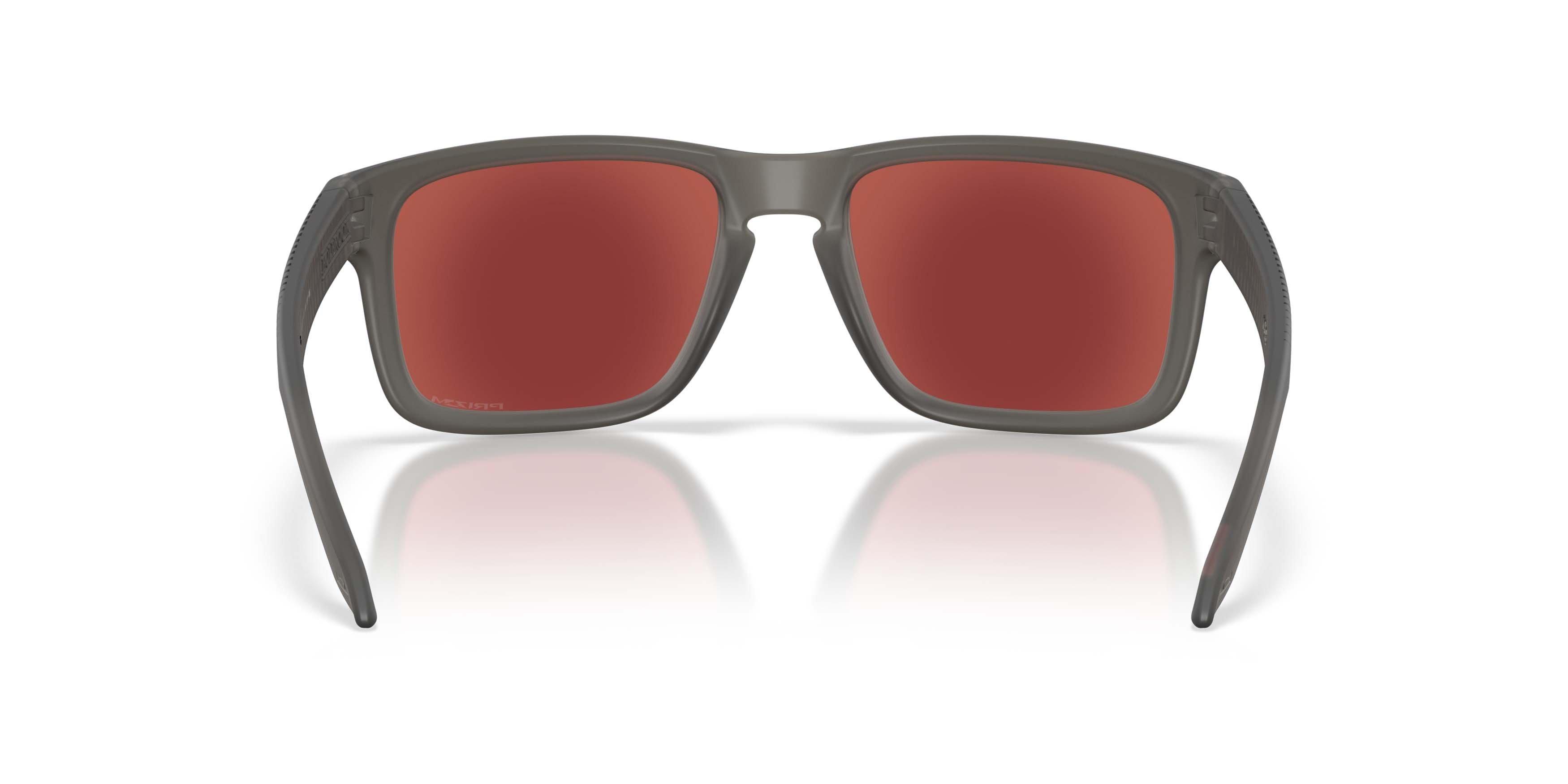 Oakley Holbrook Prizm Snow Black Iridium Sunglasses - Matte Grey Smoke - SMOKE