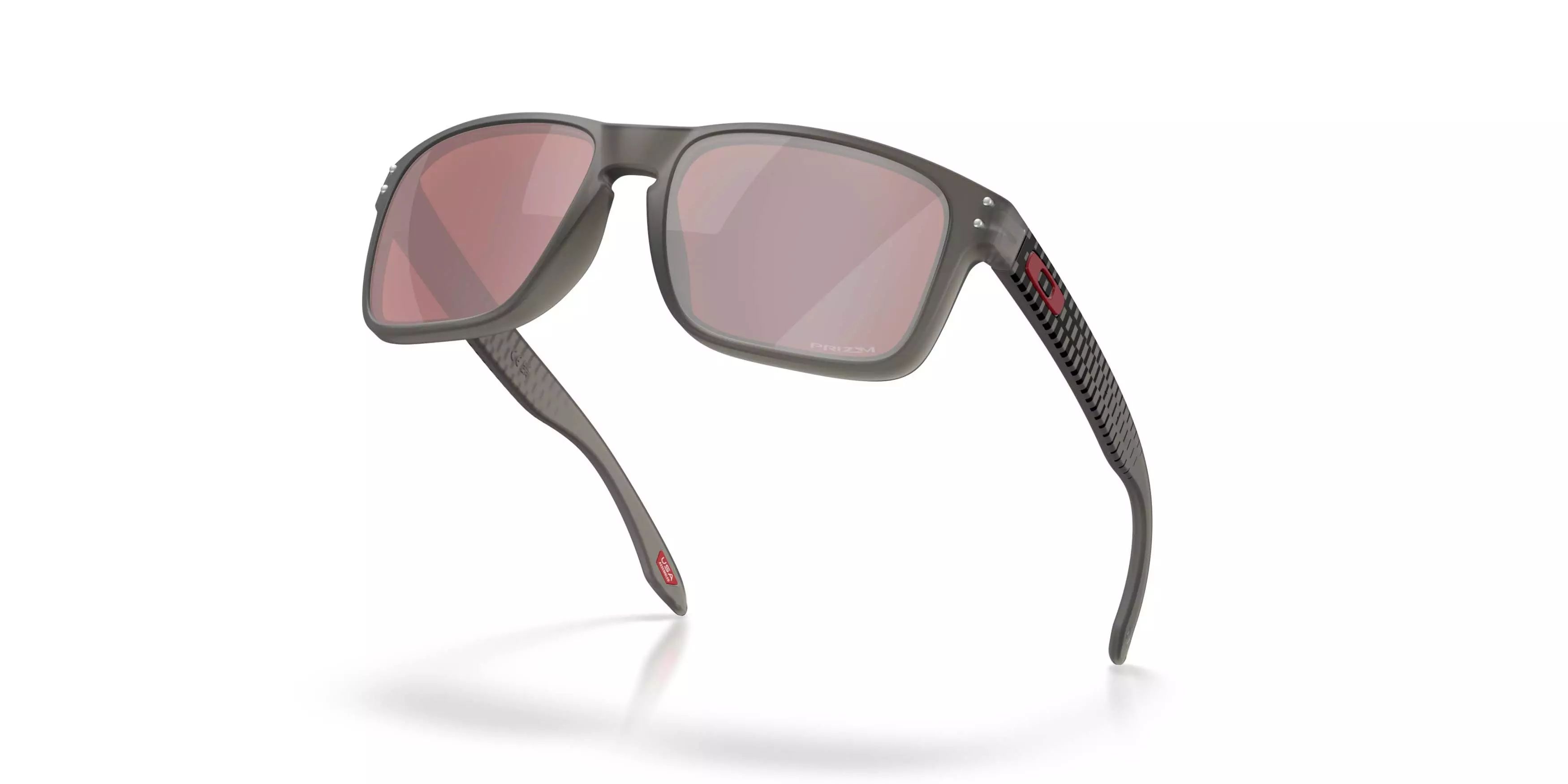 Oakley Holbrook Prizm Snow Black Iridium Sunglasses - Matte Grey Smoke - SMOKE