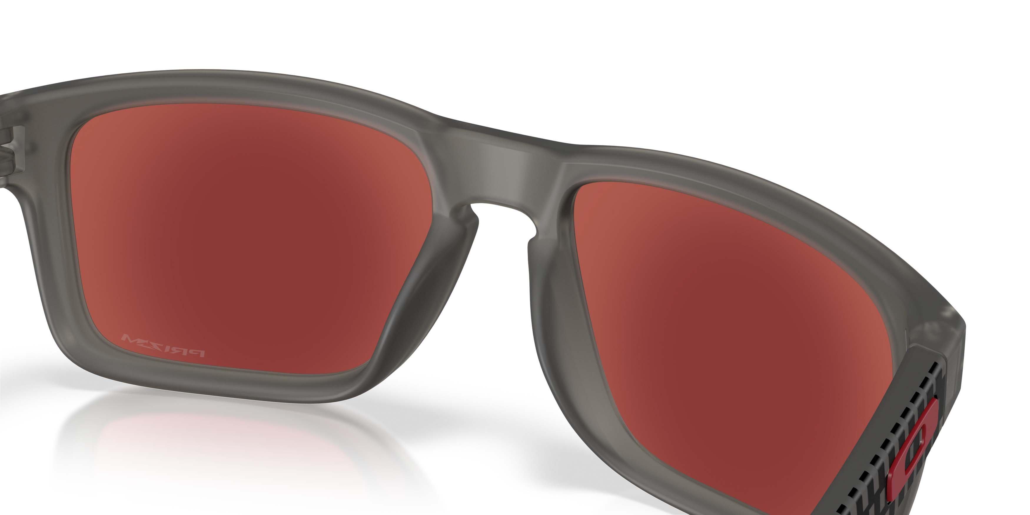 Oakley Holbrook Prizm Snow Black Iridium Sunglasses - Matte Grey Smoke - SMOKE