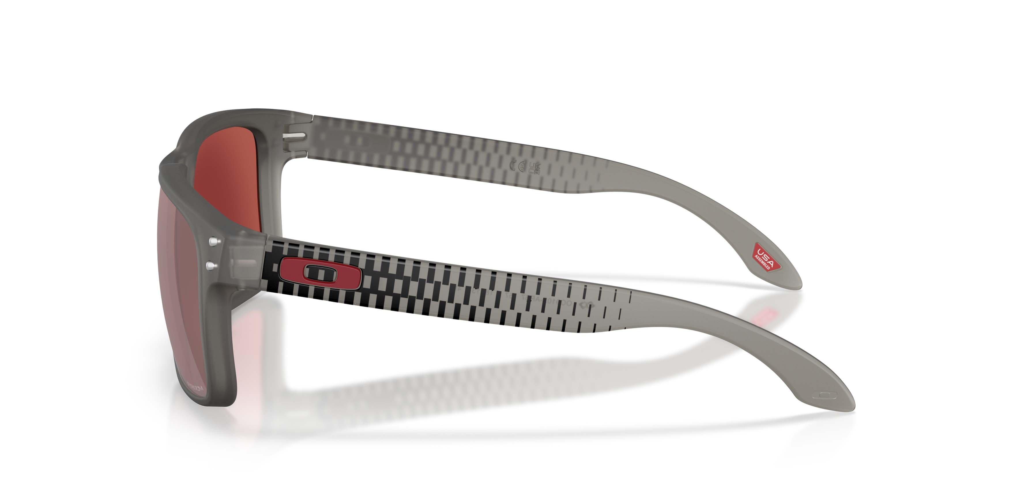 Oakley Holbrook Prizm Snow Black Iridium Sunglasses - Matte Grey Smoke - SMOKE