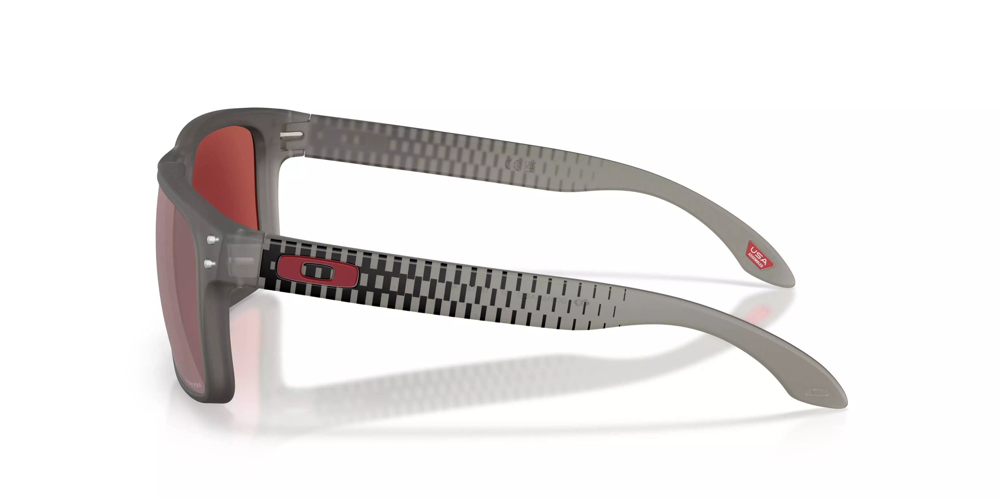 Oakley Holbrook Prizm Snow Black Iridium Sunglasses - Matte Grey Smoke - SMOKE
