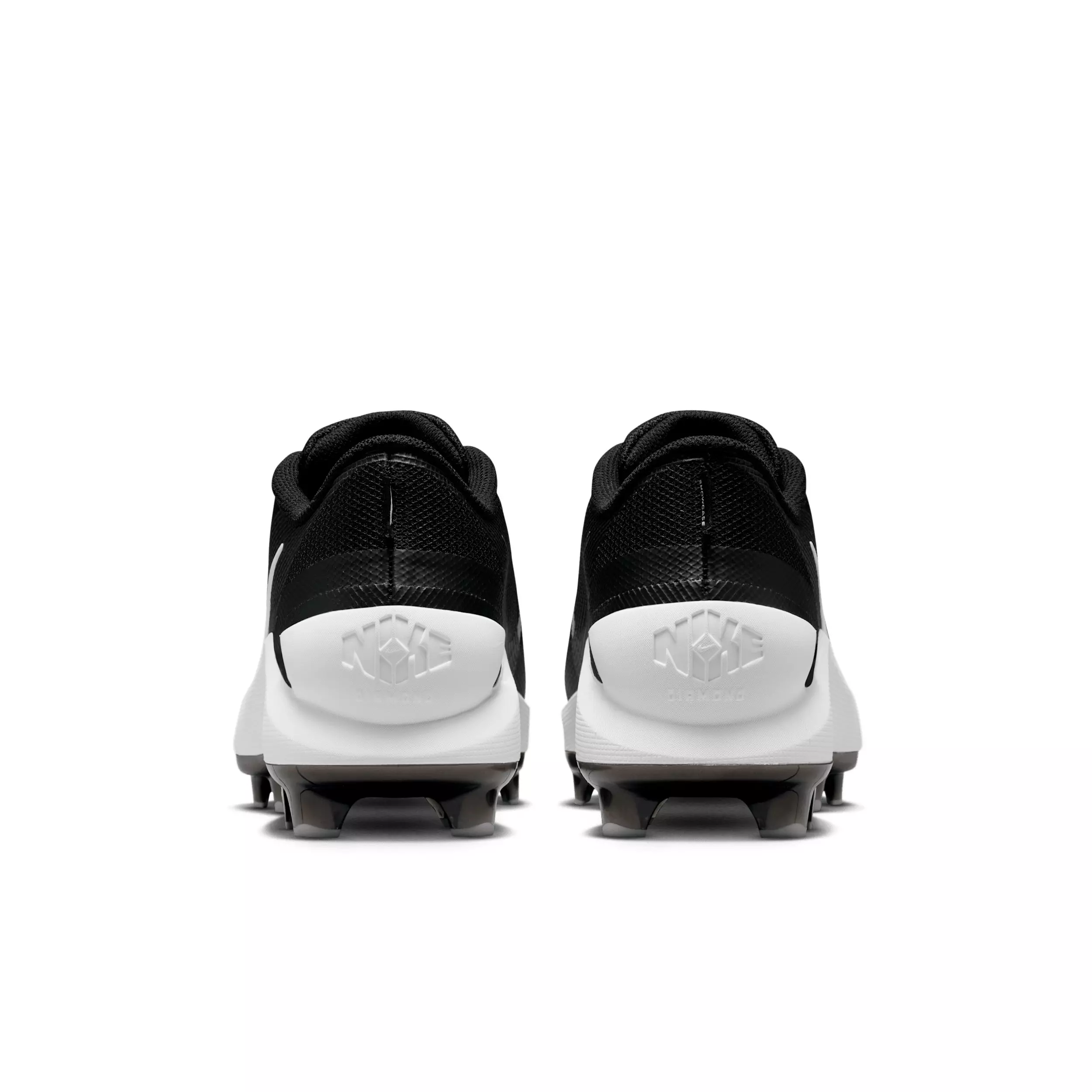 Nike Diamond Showcase MCS "Black/White" Men's Baseball Cleat - BLACK/WHITE