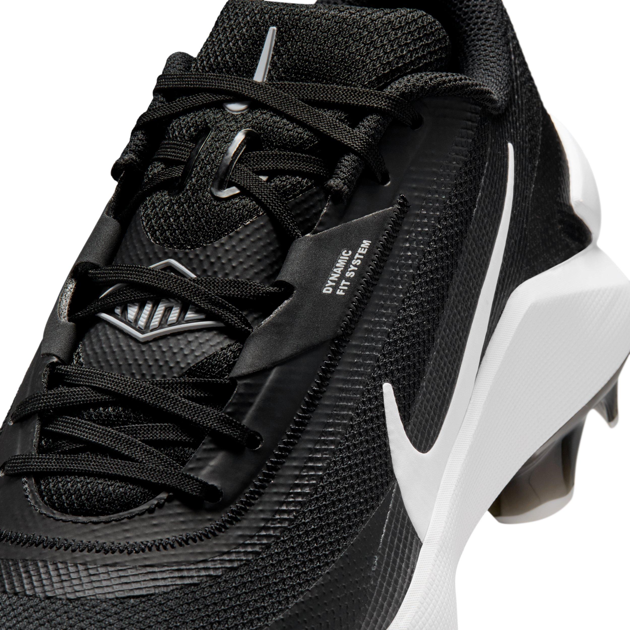 Nike Diamond Showcase MCS "Black/White" Men's Baseball Cleat - BLACK/WHITE Thumbnail View 8