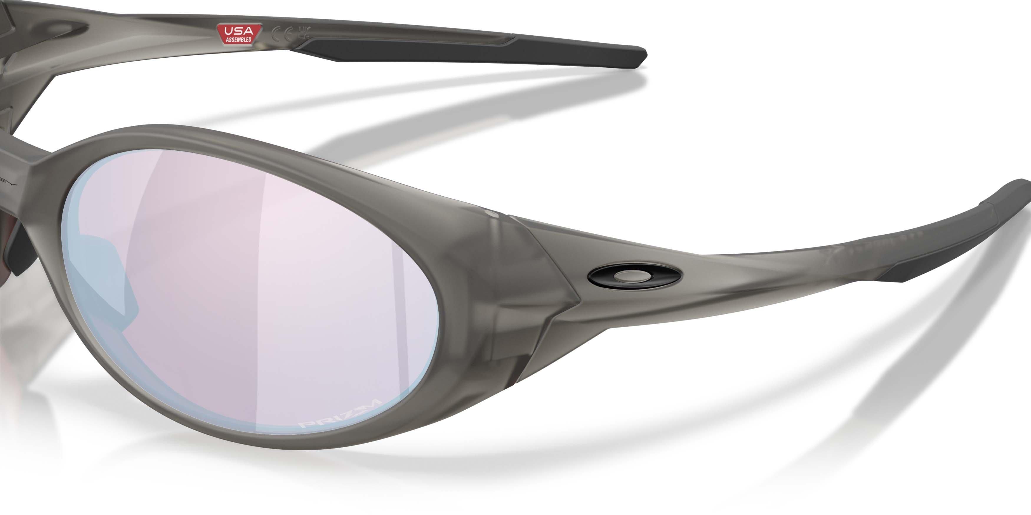 Oakley Eye Jacket Redux Prizm Snow Sapphire Sunglasses - Matte Smoke Grey - SMOKE