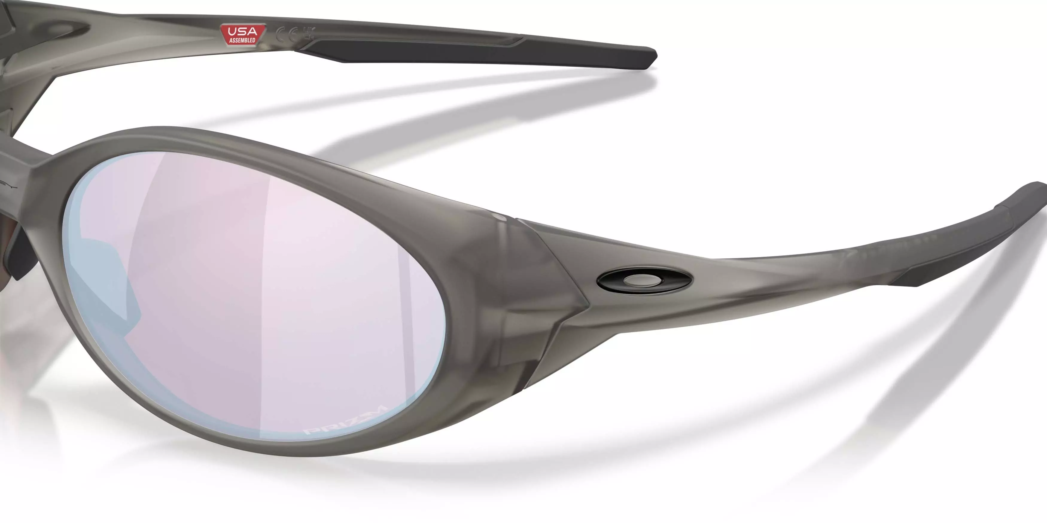 Oakley Eye Jacket Redux Prizm Snow Sapphire Sunglasses - Matte Smoke Grey - SMOKE