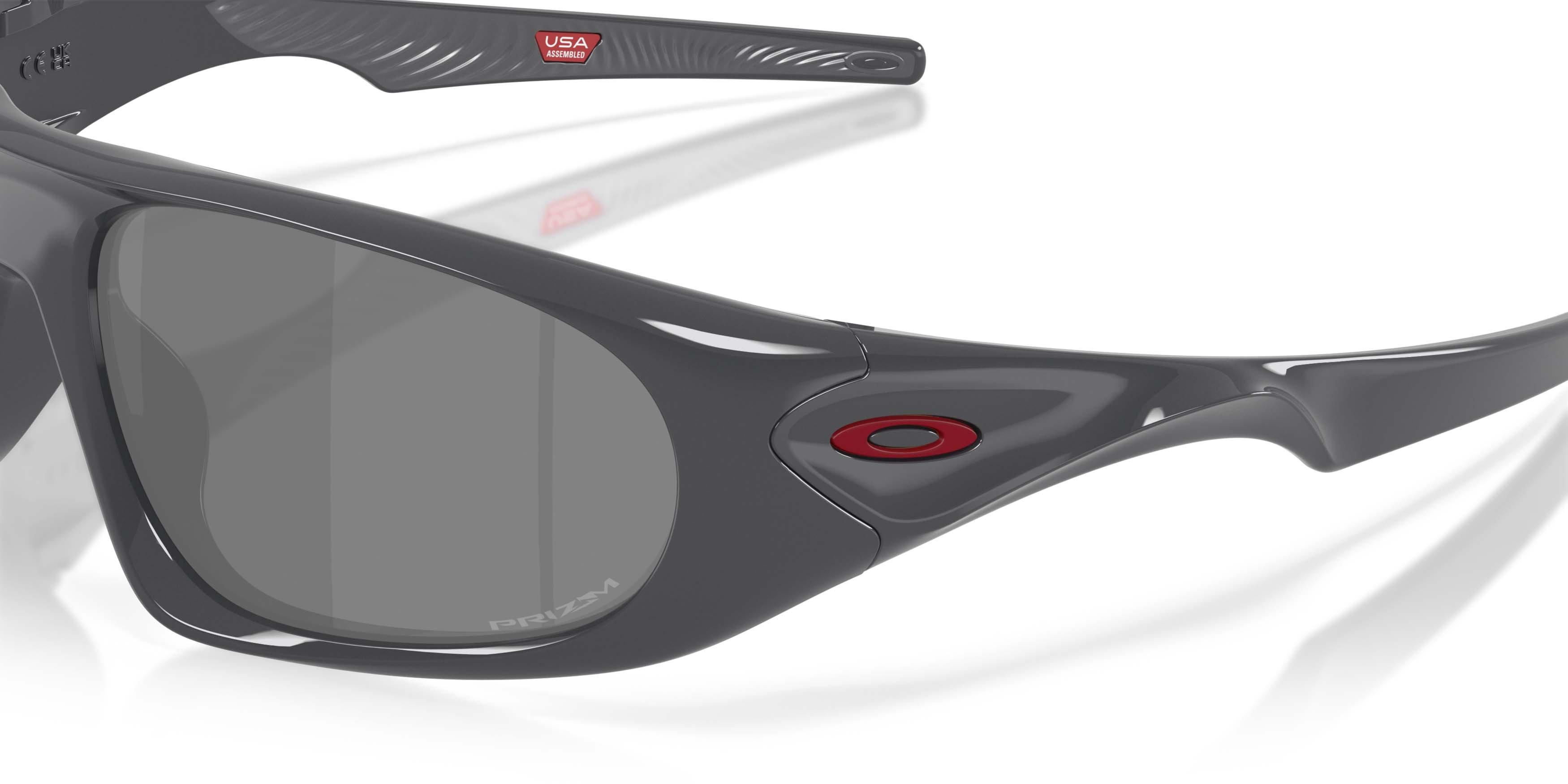 Oakley Neoforma Prizm Black Sunglasses - Polished Carbon - GREY/BLACK