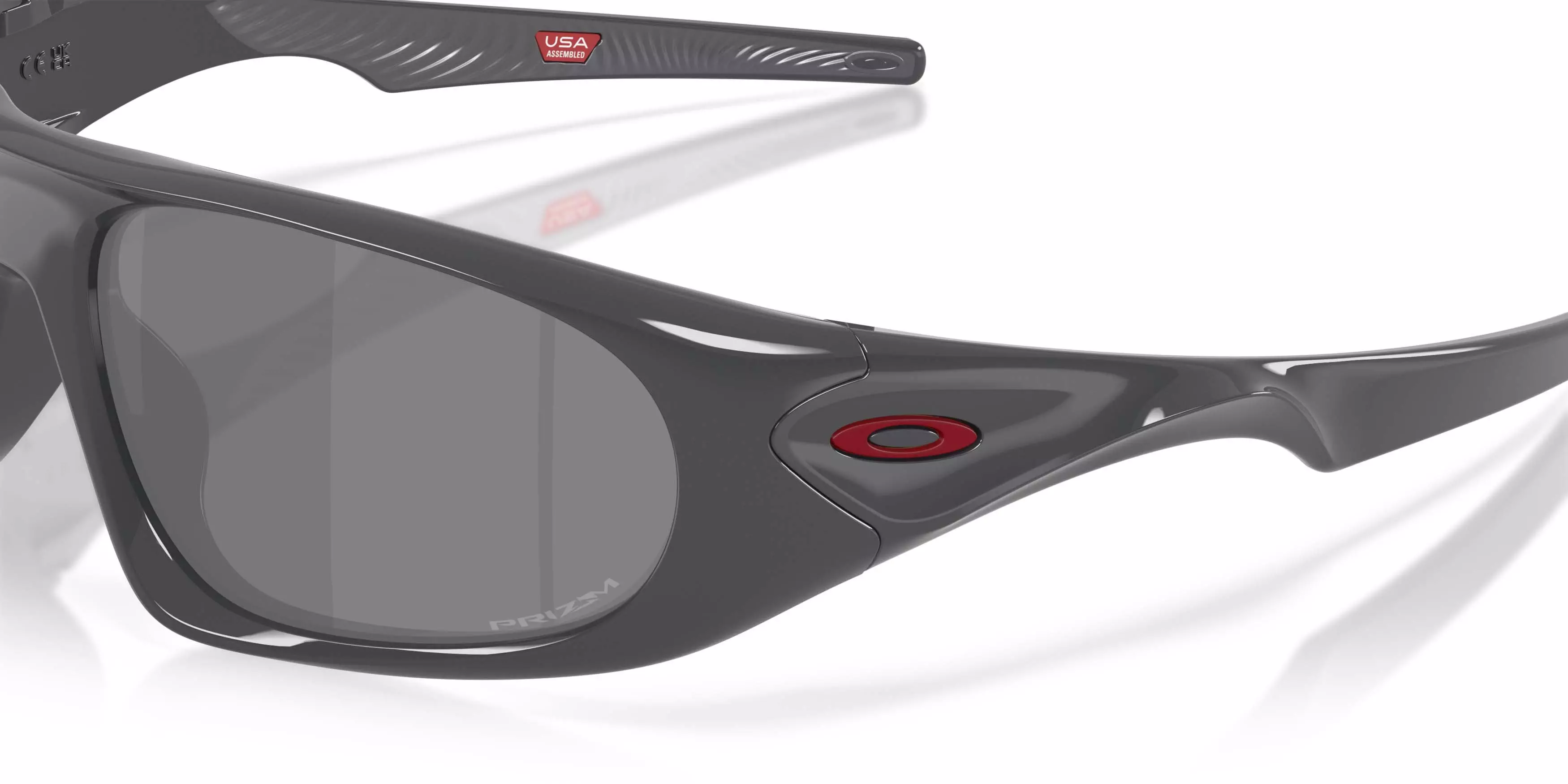 Oakley Neoforma Prizm Black Sunglasses - Polished Carbon - GREY/BLACK