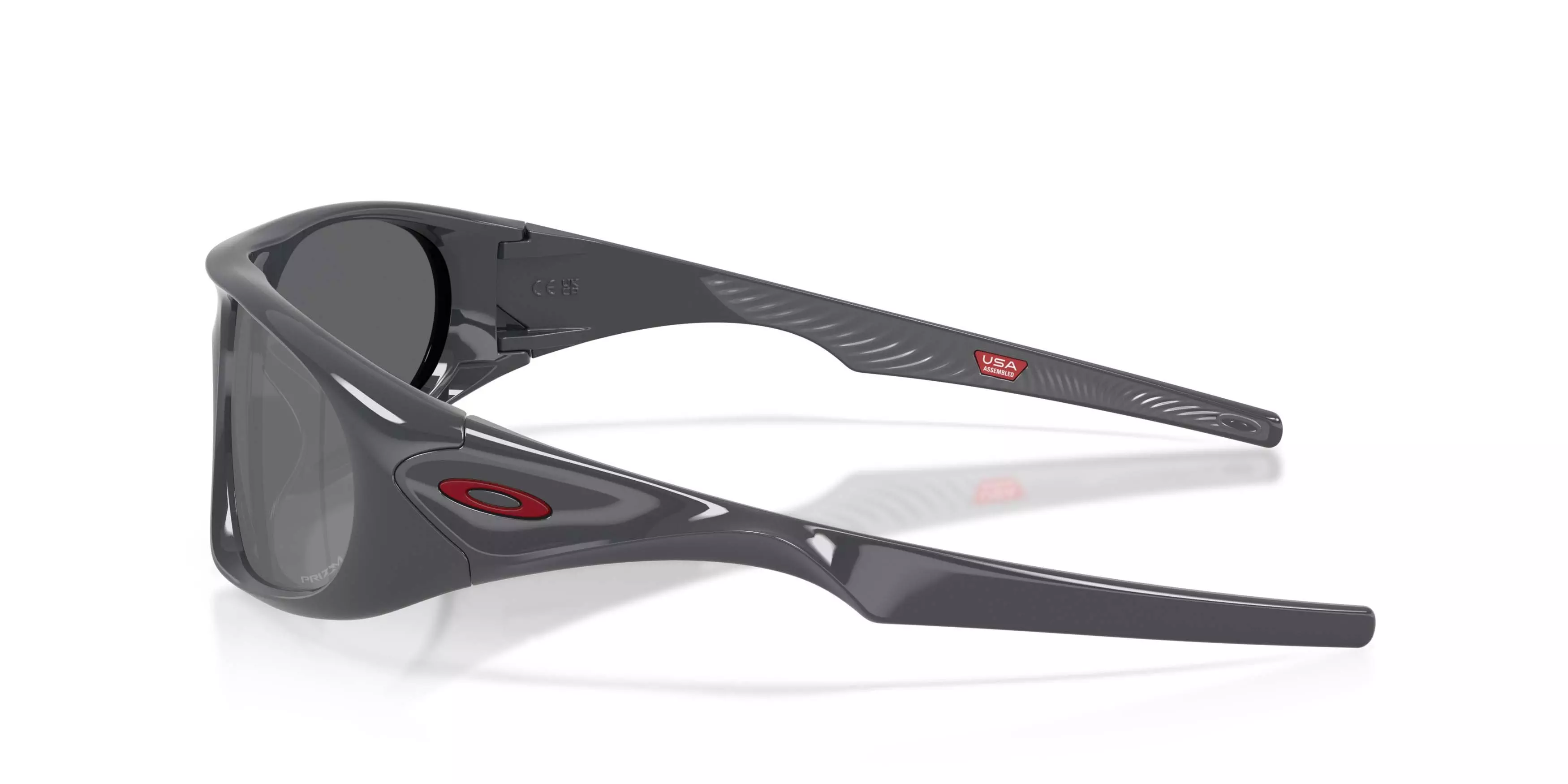 Oakley Neoforma Prizm Black Sunglasses - Polished Carbon - GREY/BLACK