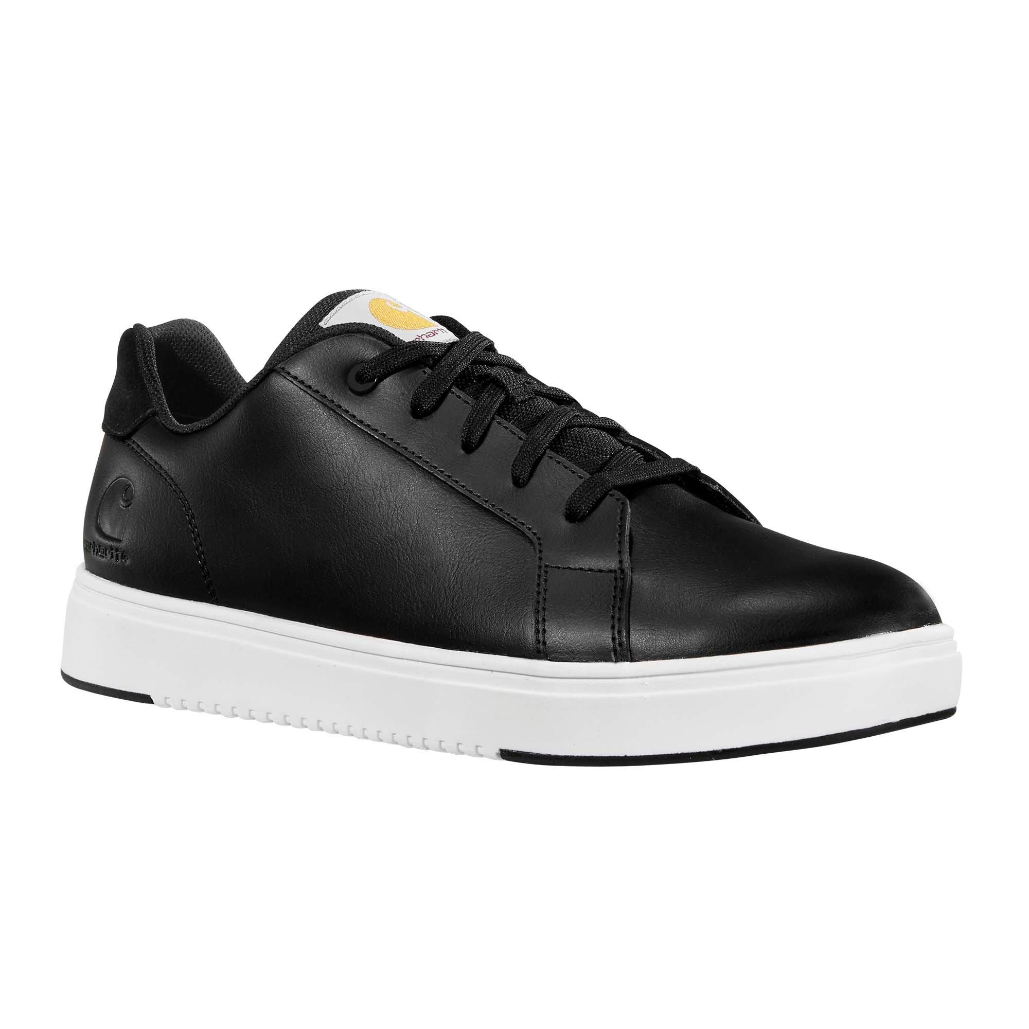 Carhartt Detroit Leather "Black" Women's Shoe - BLACK Thumbnail View 3