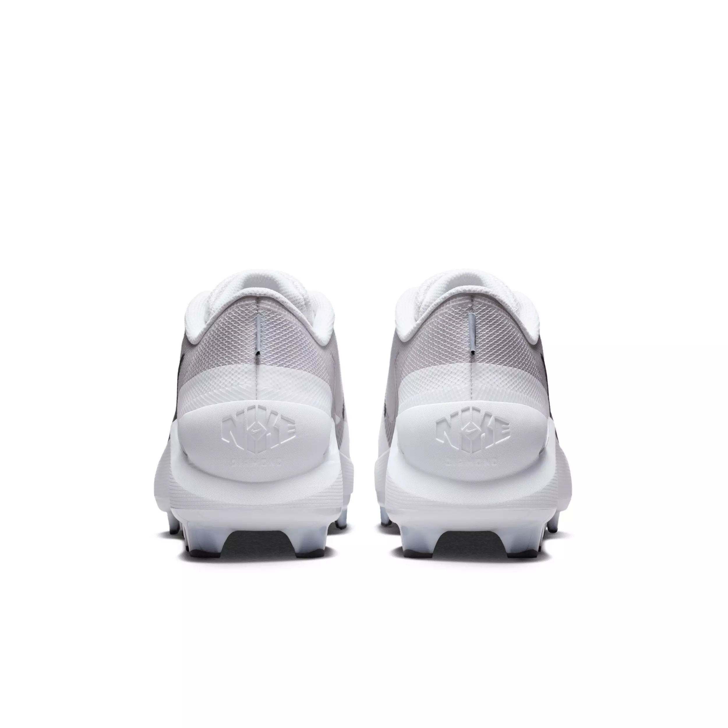 Nike Diamond Showcase MCS "White/Black" Men's Baseball Cleat - WHITE/BLACK