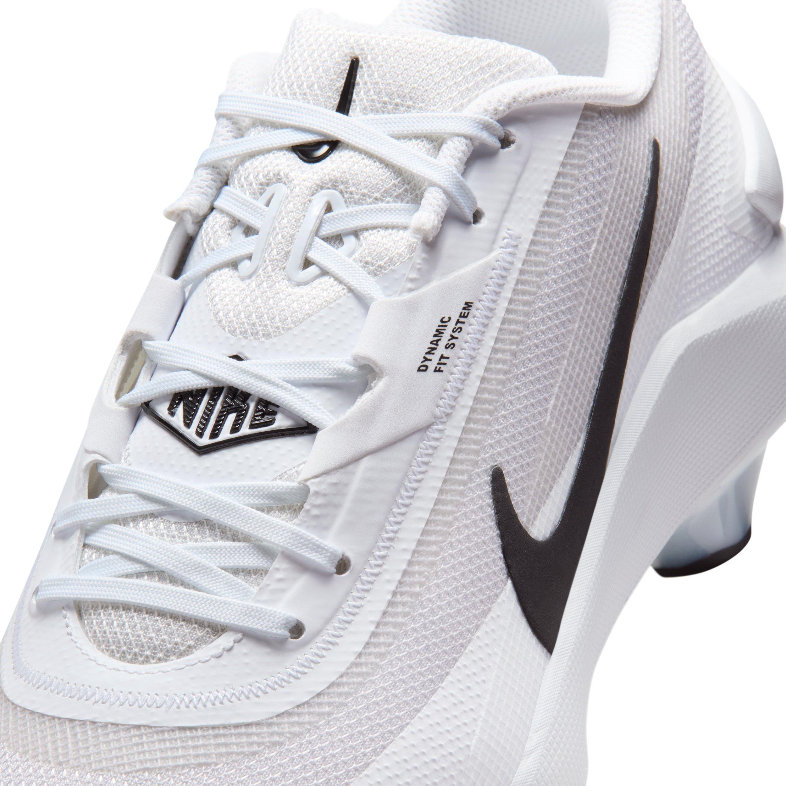 Nike Diamond Showcase MCS "White/Black" Men's Baseball Cleat - WHITE/BLACK Thumbnail View 8