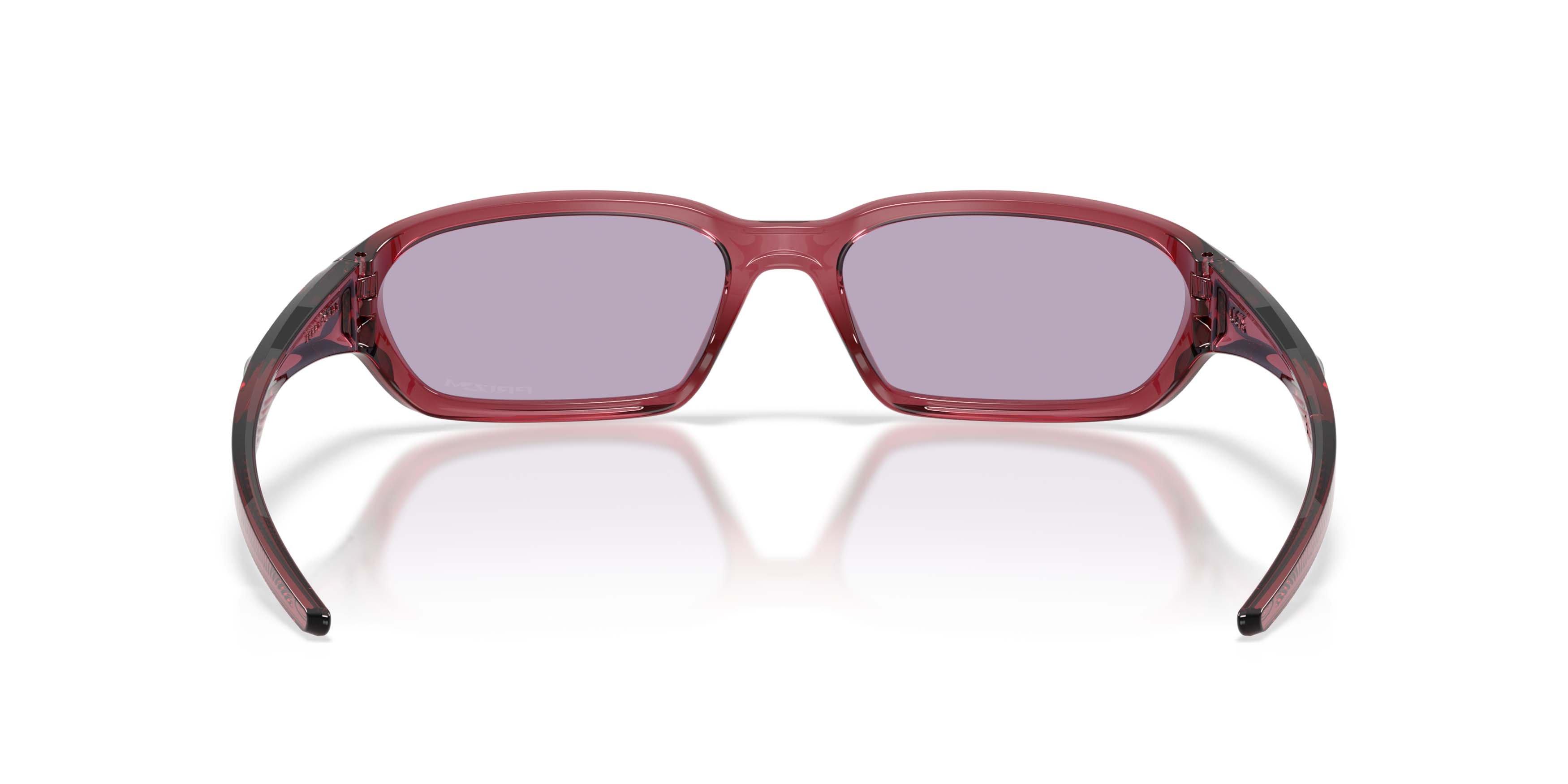Oakley Terraforma Prizm Slate Sunglasses - Transparent Iron Red - RED/GREY