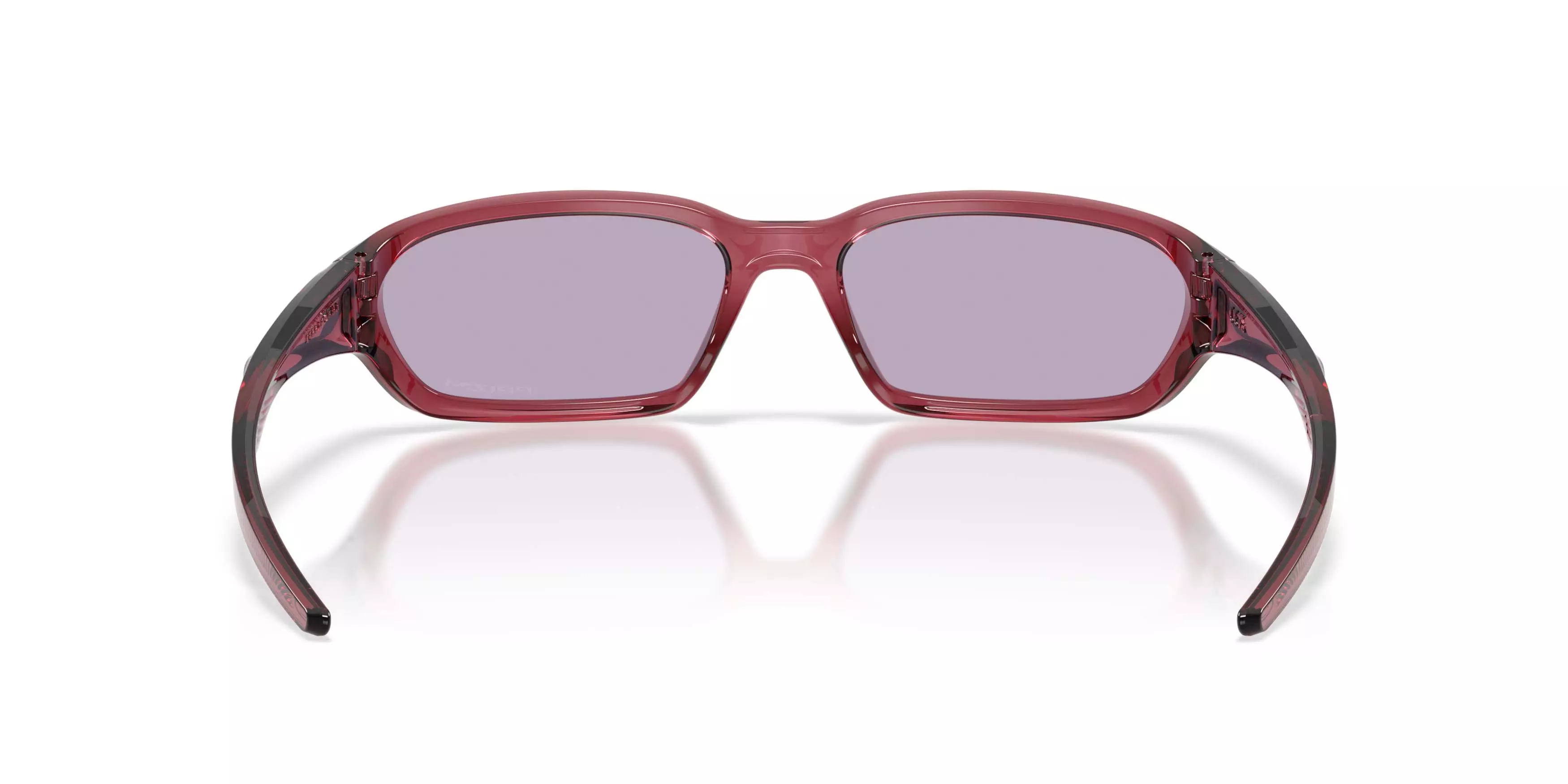 Oakley Terraforma Prizm Slate Sunglasses - Transparent Iron Red - RED/GREY