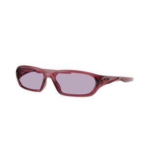 Oakley Terraforma Prizm Slate Sunglasses - Transparent Iron Red - RED/GREY