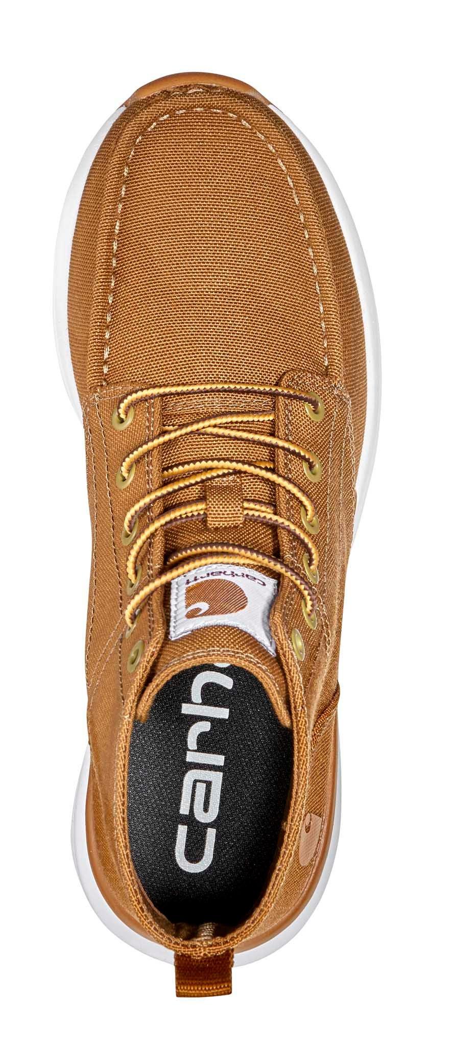 Carhartt Haslett Moc Toe Canvas Chukka Soft Toe "Brown" Women's Shoe - BROWN Thumbnail View 5