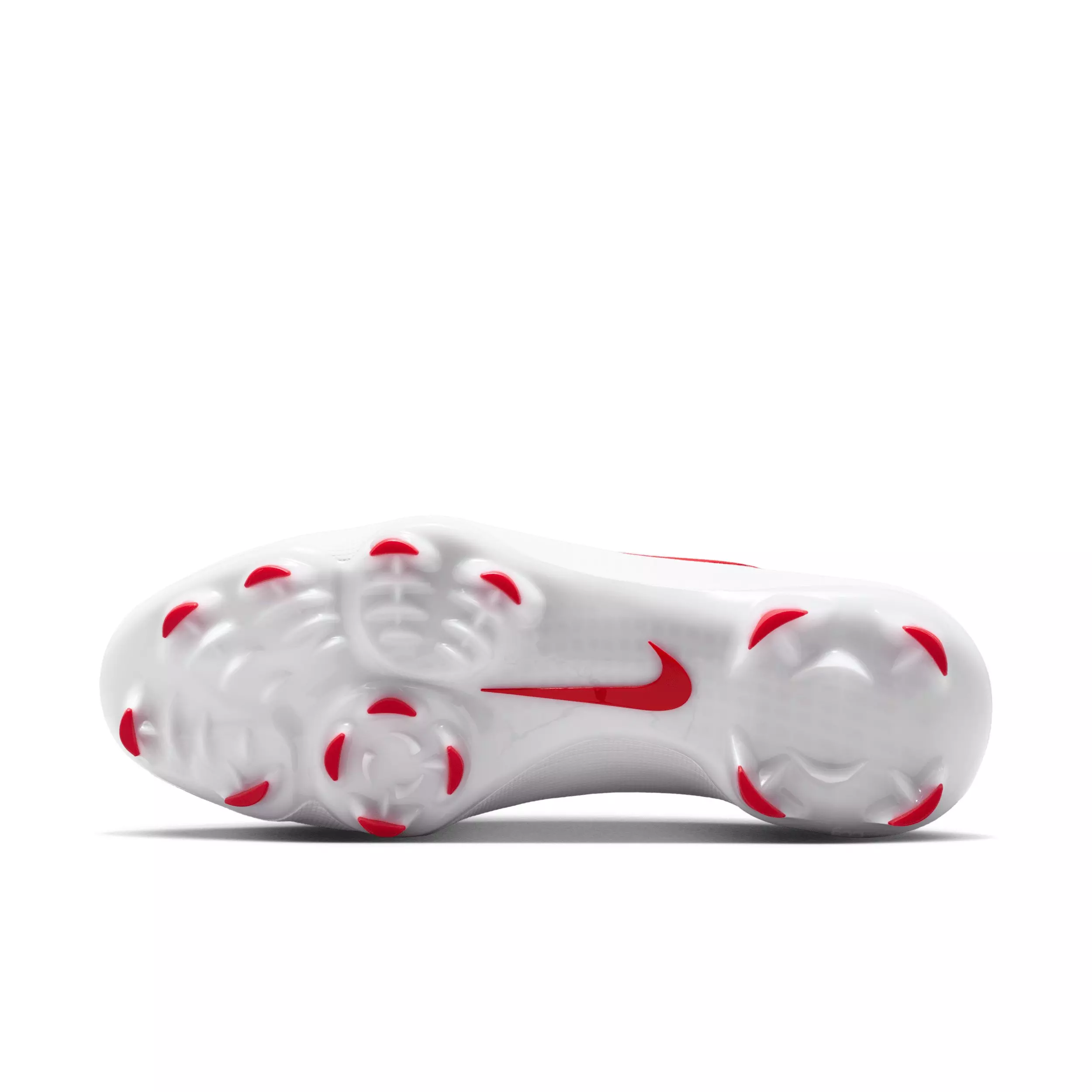 Nike Diamond Showcase MCS "White/University Red" Men's Baseball Cleat - WHITE/RED