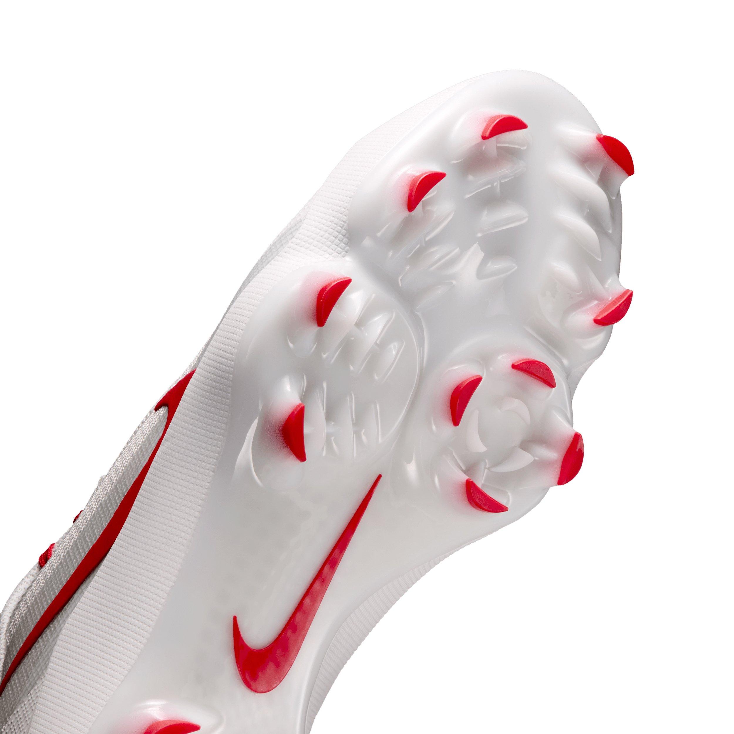 Nike Diamond Showcase MCS "White/University Red" Men's Baseball Cleat - WHITE/RED Thumbnail View 7