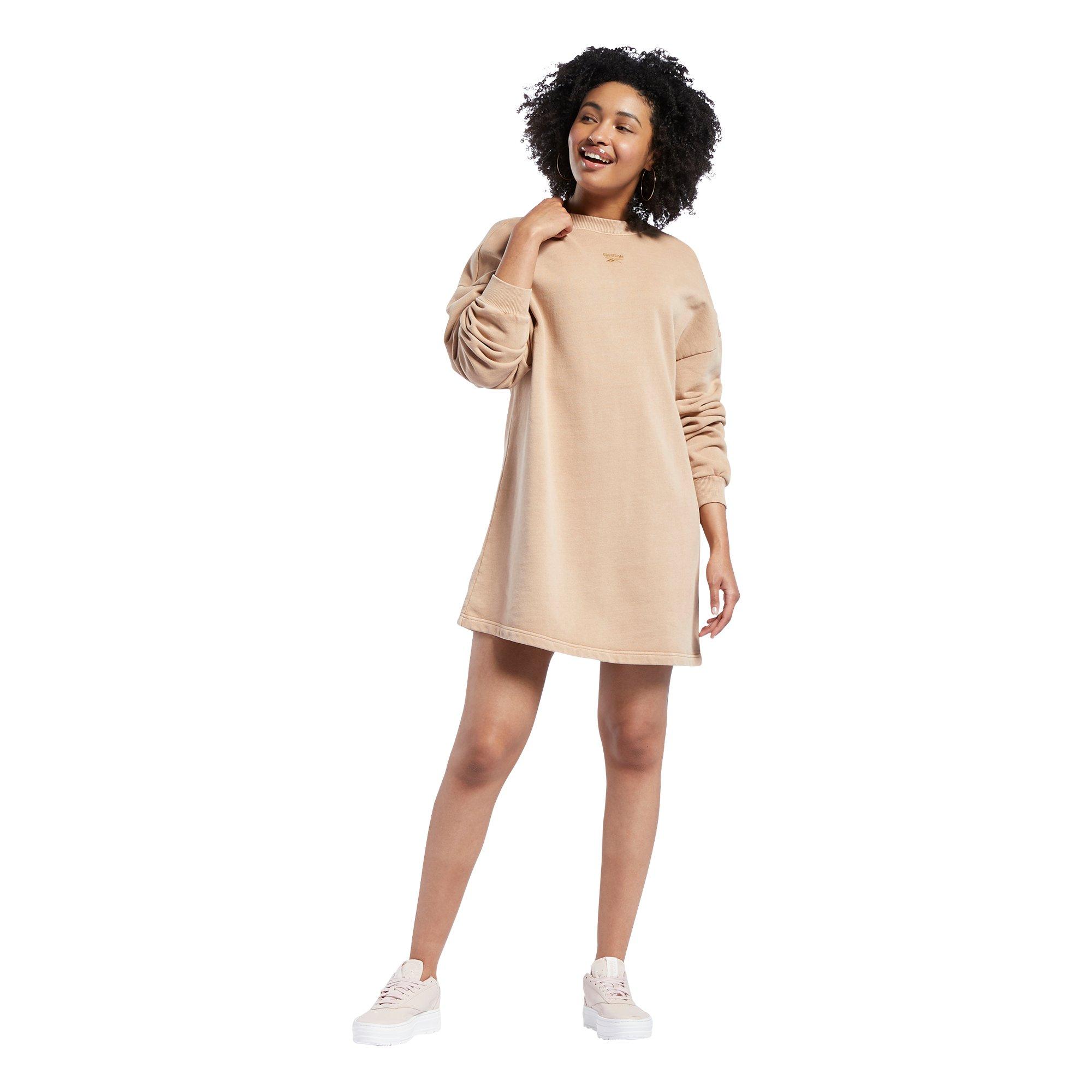 Reebok Women's Classics Natural Dye Crew Brown Dress - BROWN Thumbnail View 3