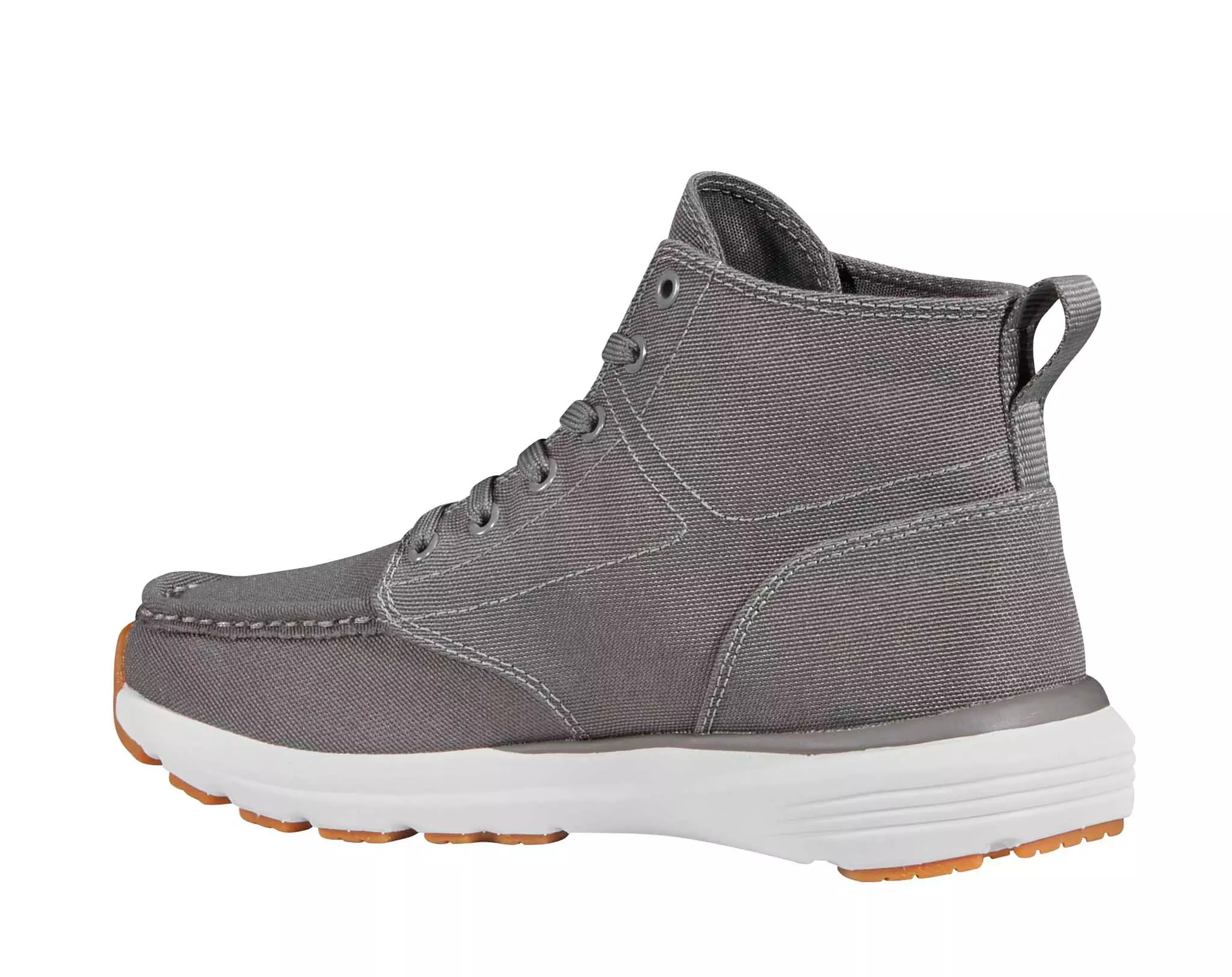 Carhartt Haslett Moc Toe Canvas Chukka Soft Toe "Grey" Women's Shoe - GREY